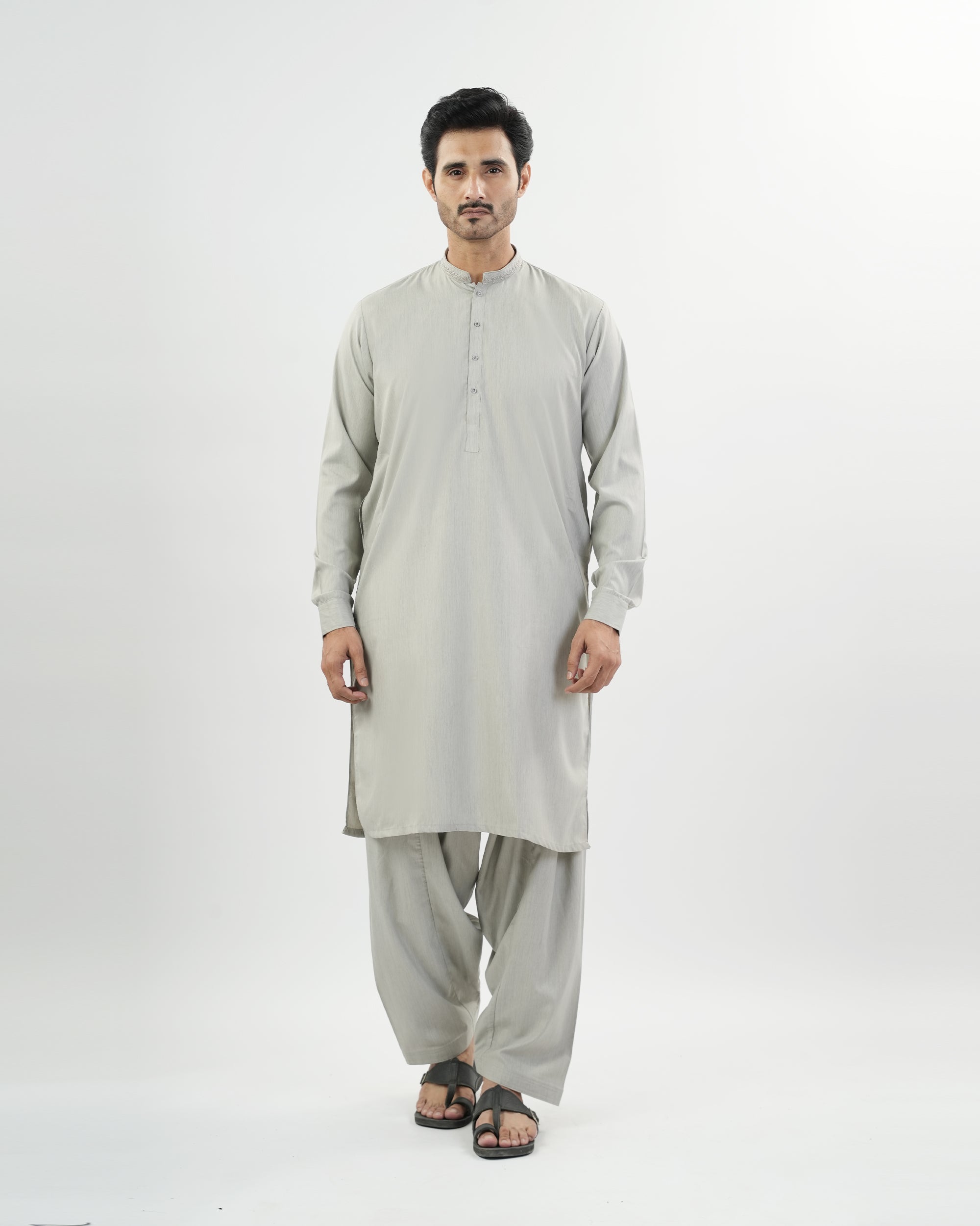 Valuables Men's Embroidered Kurta Shalwar