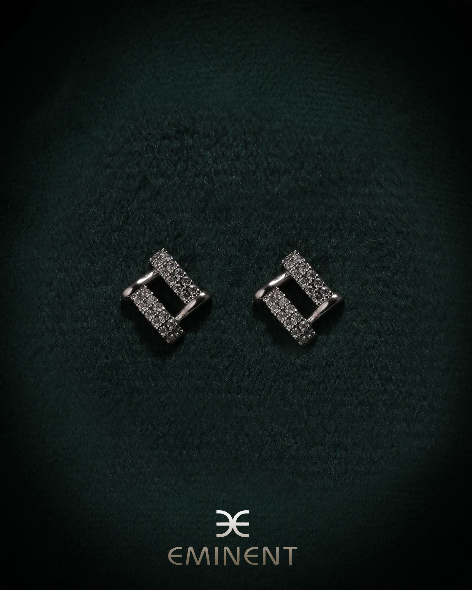 Eminent Women's Ear Tops - Silver, Women Earrings & Tops, Eminent, Chase Value