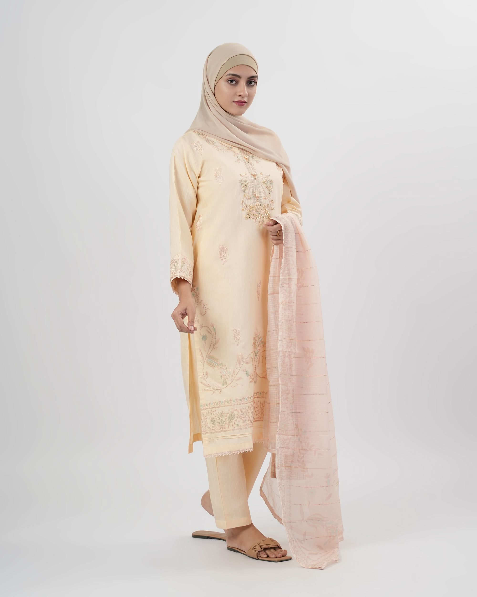 Valuables Women Embroidered 3Pcs Suit, Women Shalwar Suits, Valuables, Chase Value