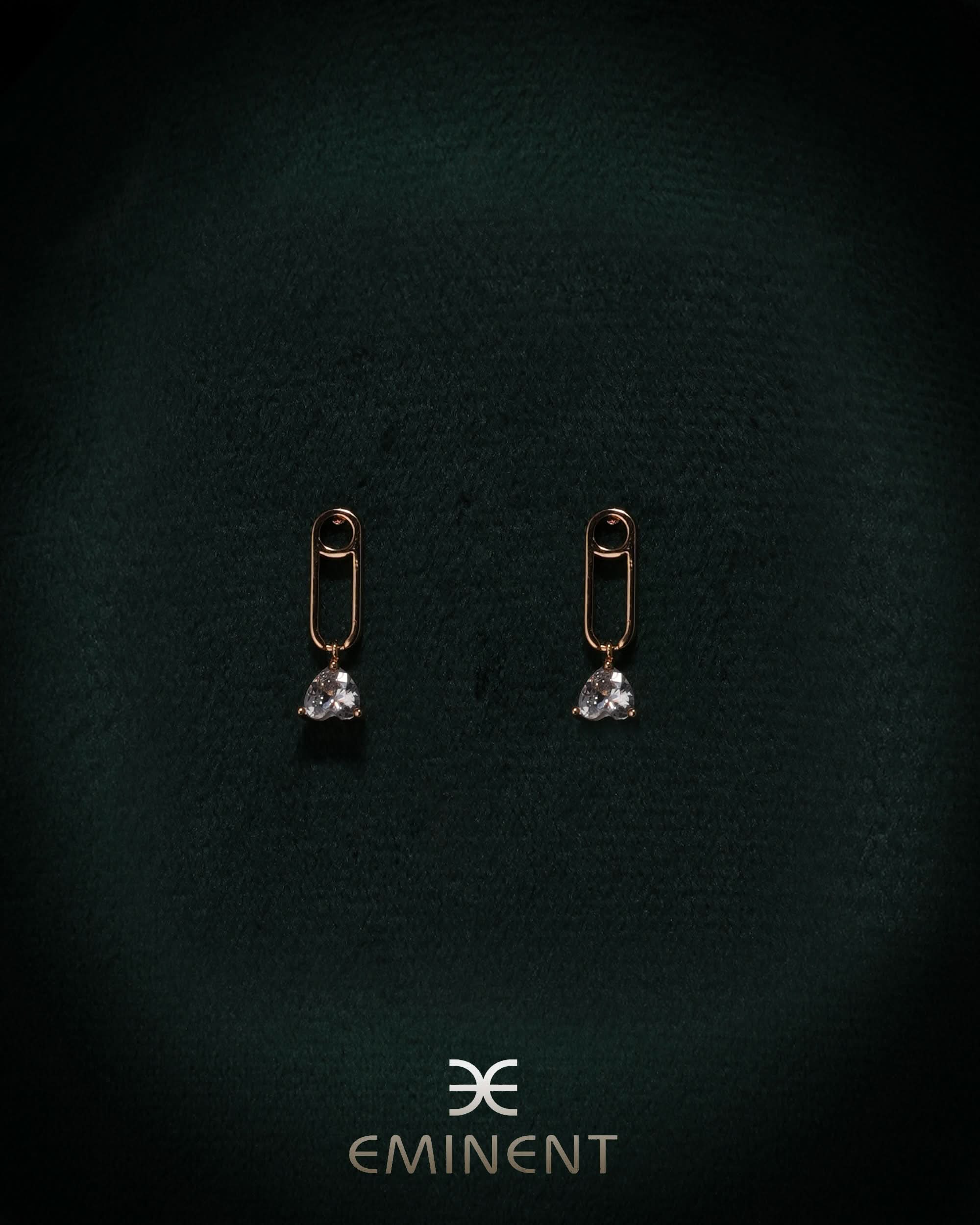 Eminent Women's Ear Tops - Golden, Women Earrings & Tops, Eminent, Chase Value