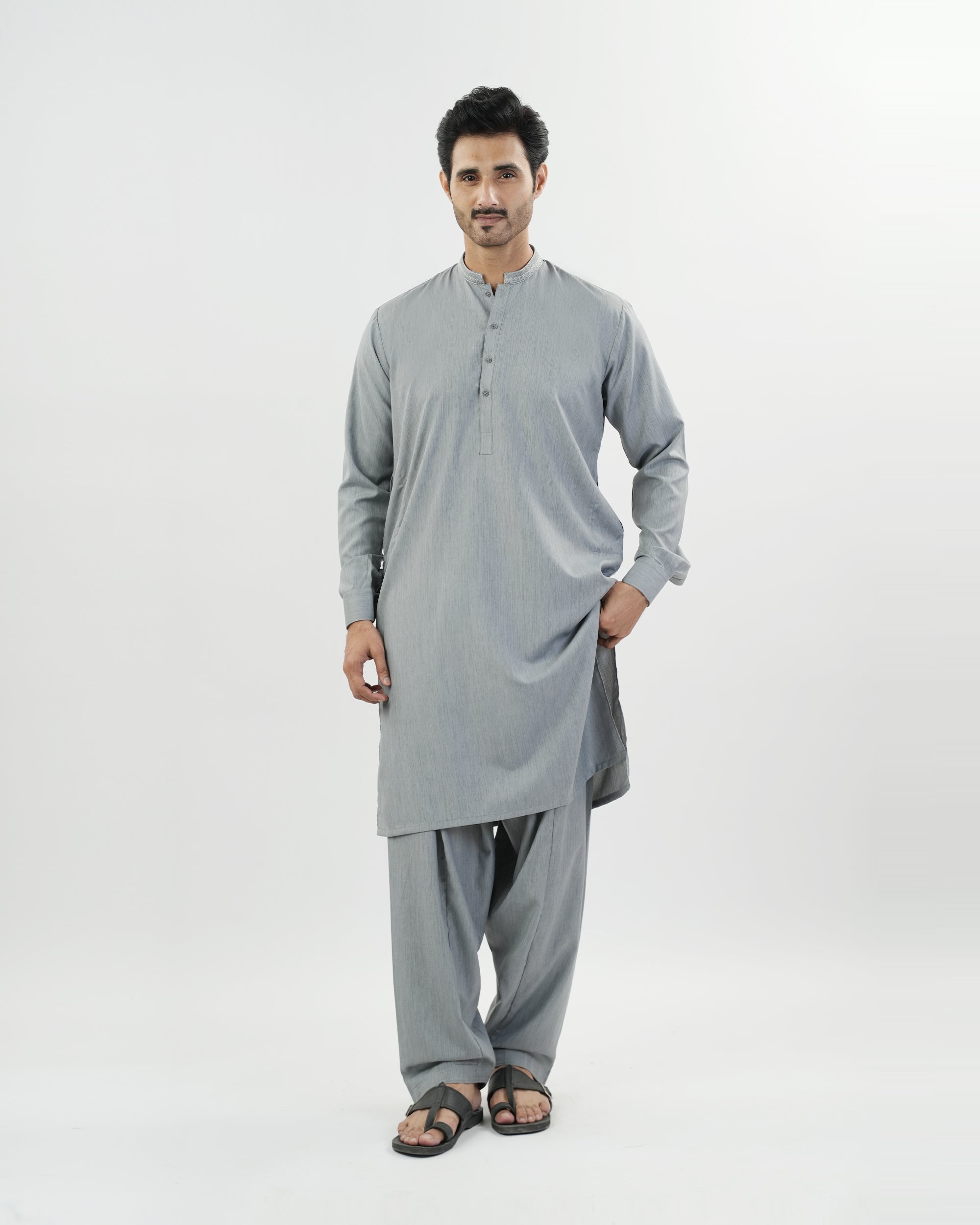 Valuables Men's Embroidered Kurta Shalwar