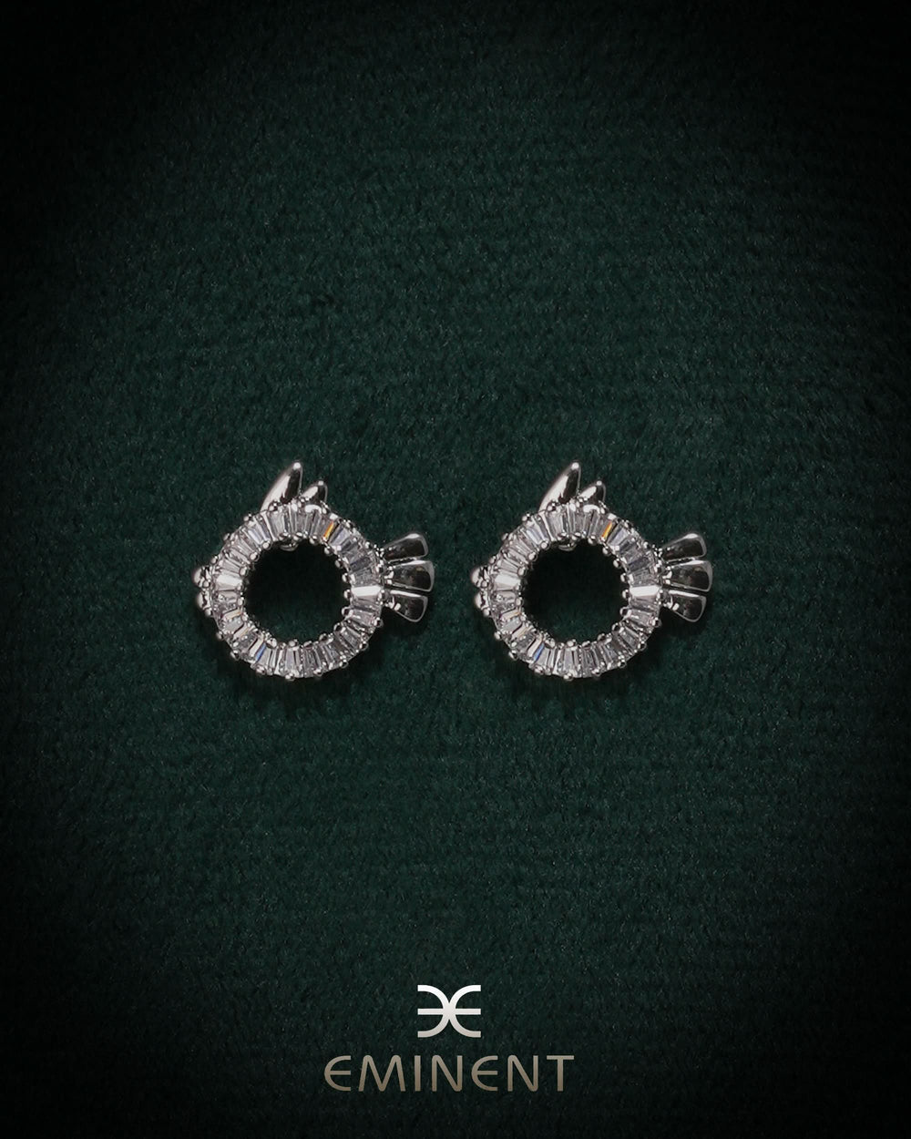 Eminent Women's Ear Tops - Silver, Women Earrings & Tops, Eminent, Chase Value