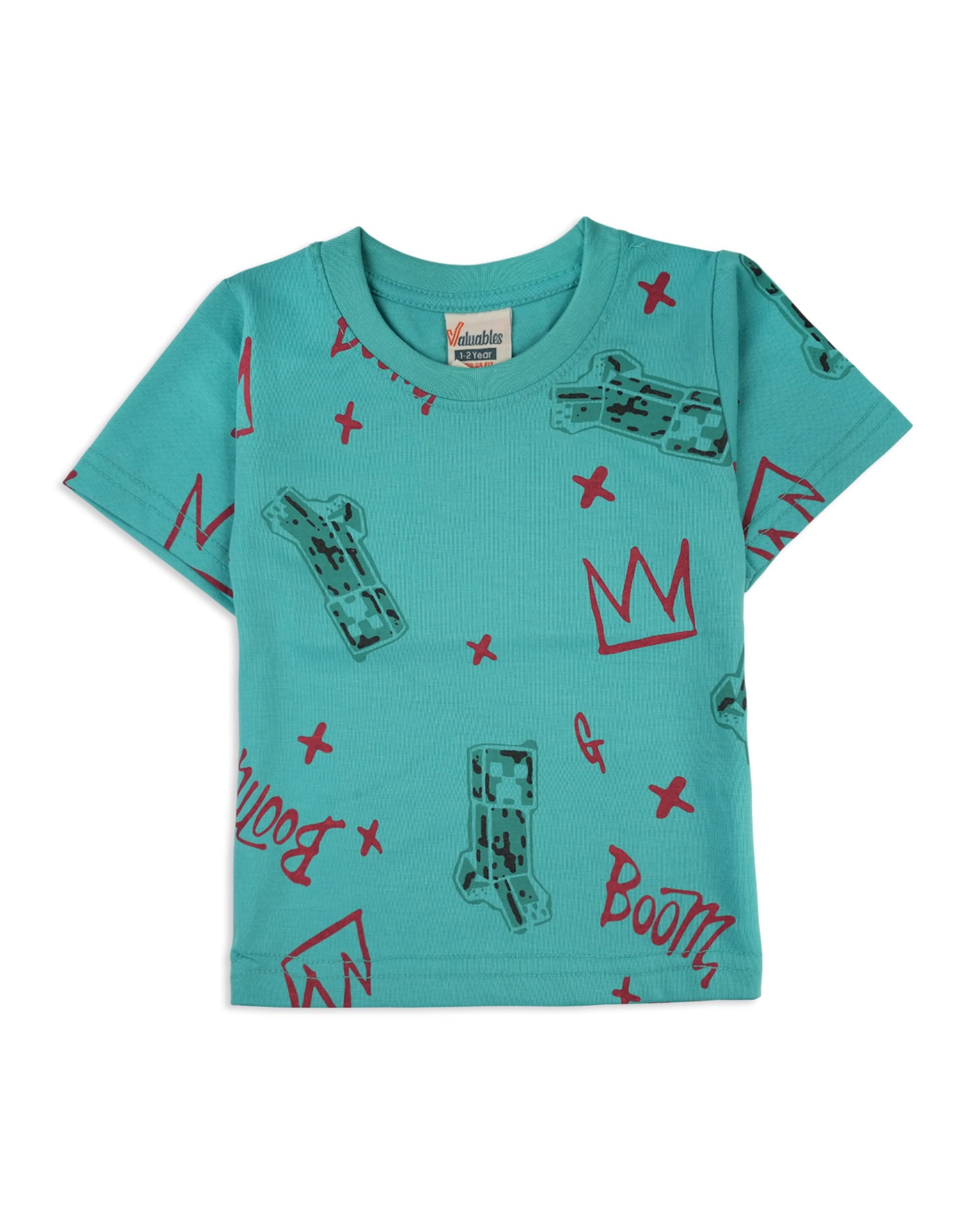 Valuables Boy’s Half Sleeve T-Shirt, Boys T-Shirts, Chase Value, Chase Value