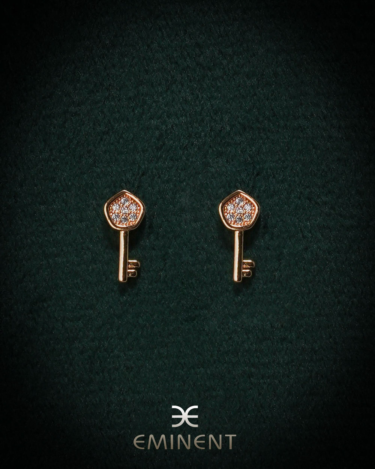Eminent Women's Ear Tops - Golden, Women Earrings & Tops, Eminent, Chase Value