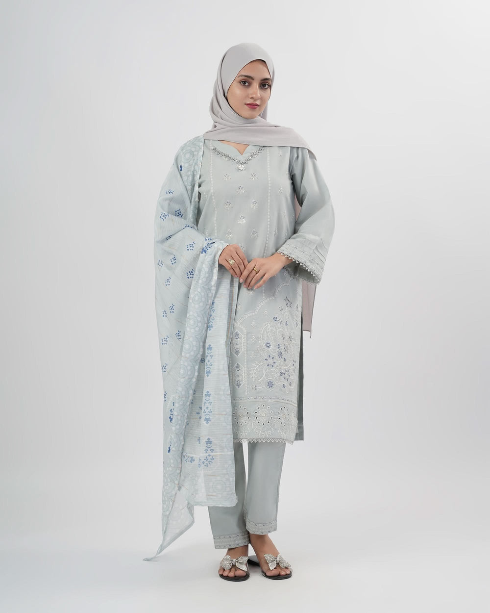 Valuables Women Embroidered 3Pcs Suit, Women Shalwar Suits, Valuables, Chase Value