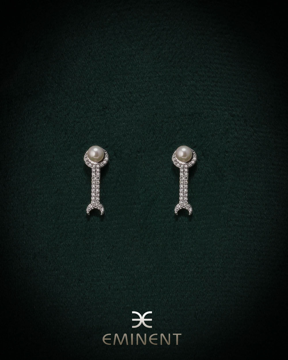 Eminent Women's Ear Tops - Silver, Women Earrings & Tops, Eminent, Chase Value
