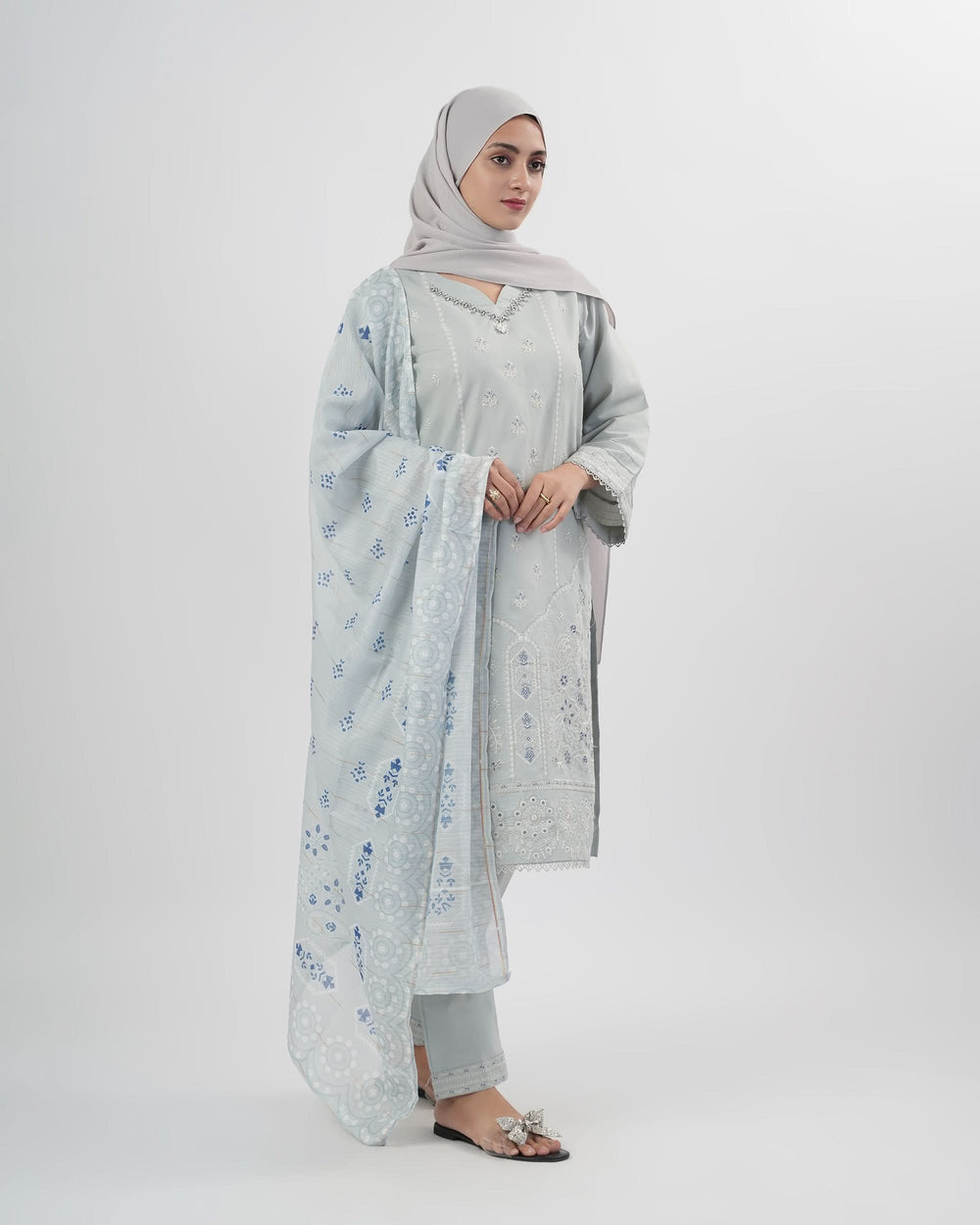 Valuables Women Embroidered 3Pcs Suit, Women Shalwar Suits, Valuables, Chase Value