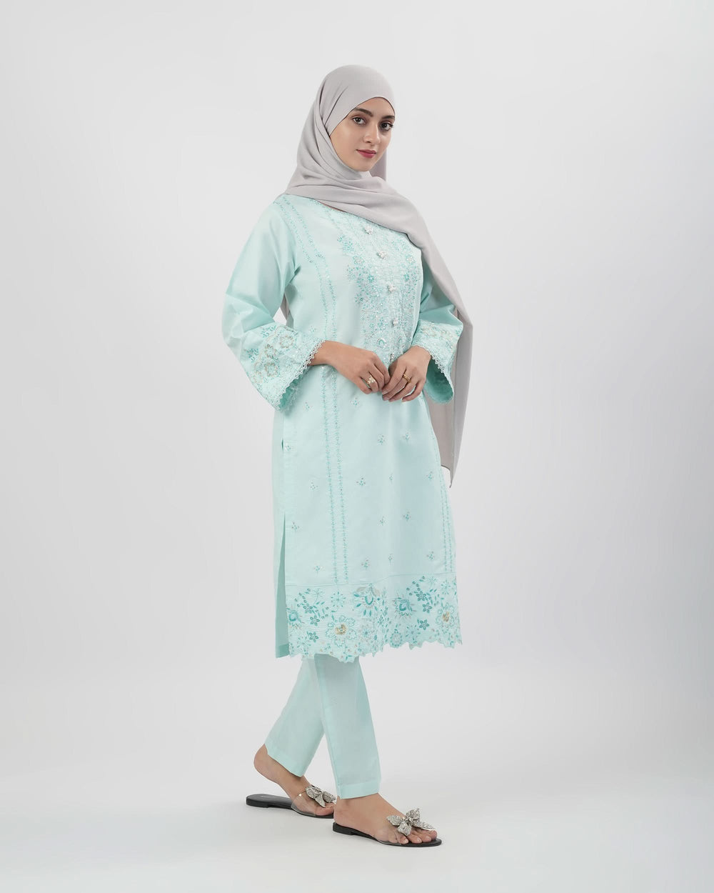 Valuables Women Embroidered 2PCS Suit, Women Shalwar Suits, Valuables, Chase Value