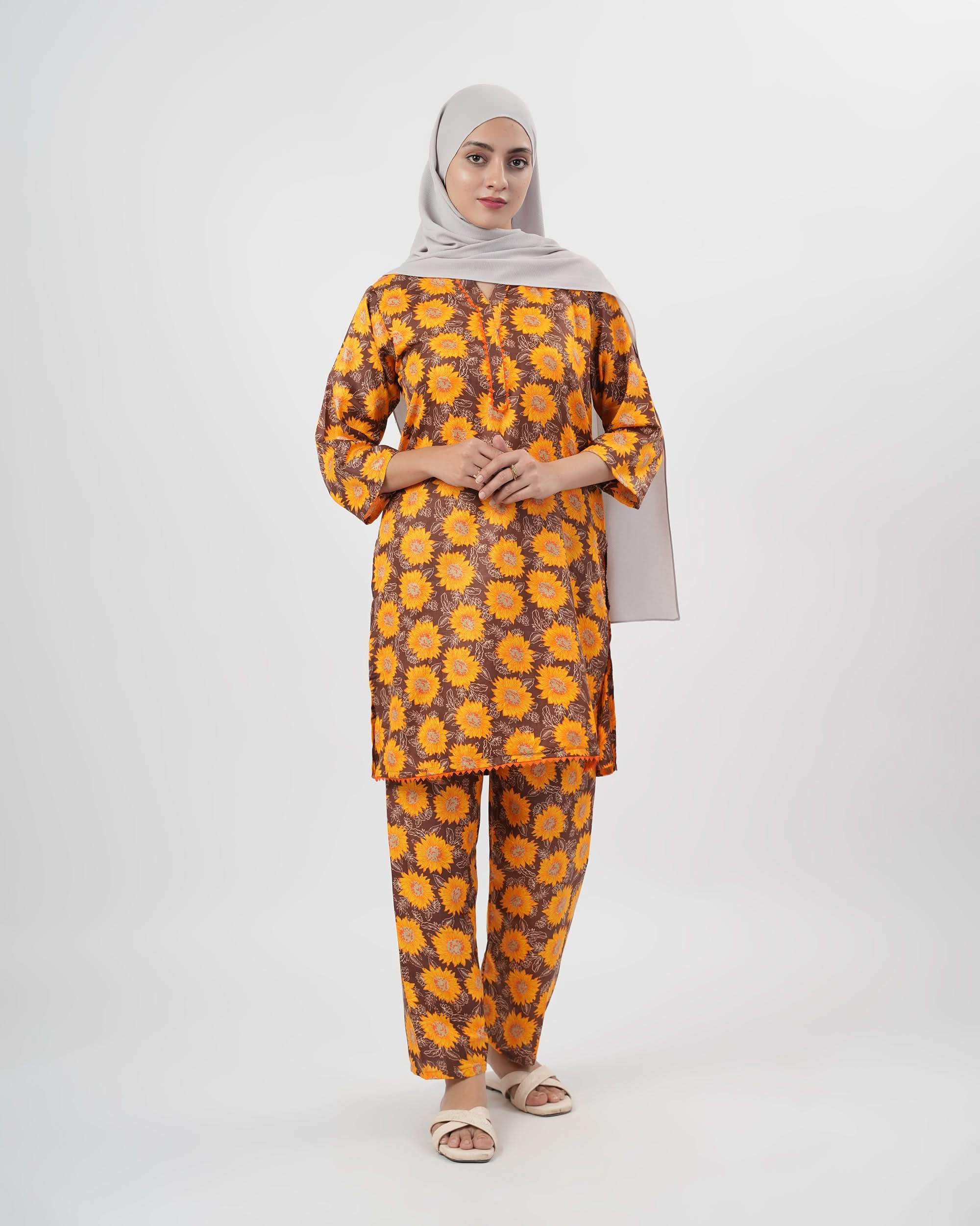 Women's 2Pc Printed Suit, Women Shalwar Suits, Chase Value, Chase Value