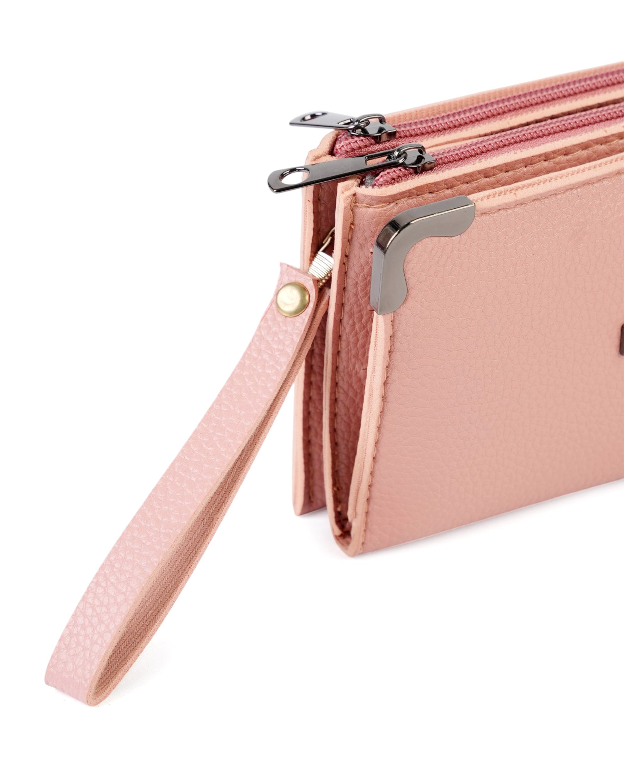 Women's Double Zipper Wallet