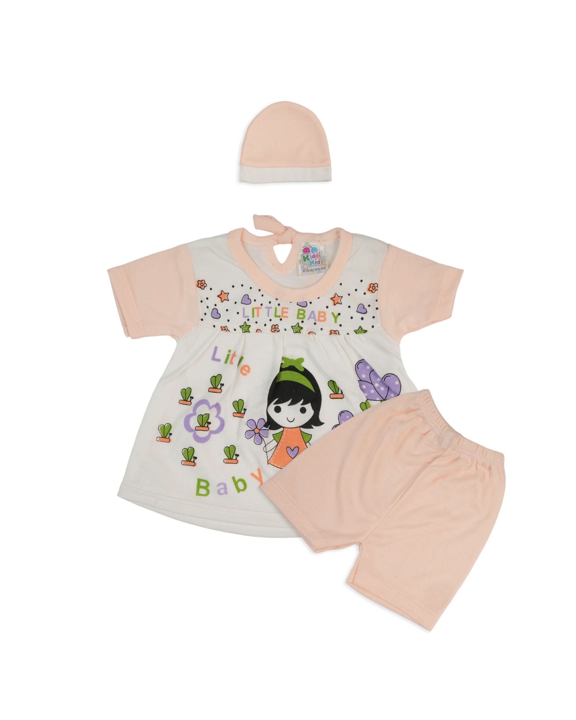 Newborn Girls’ Half Sleeve Suit, Newborn Girls Sets & Suits, Chase Value, Chase Value