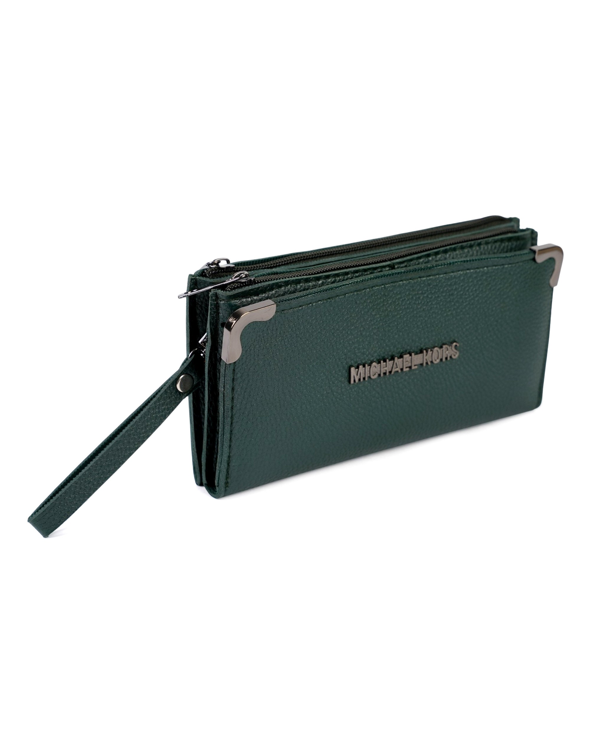 Women's Double Zipper Wallet