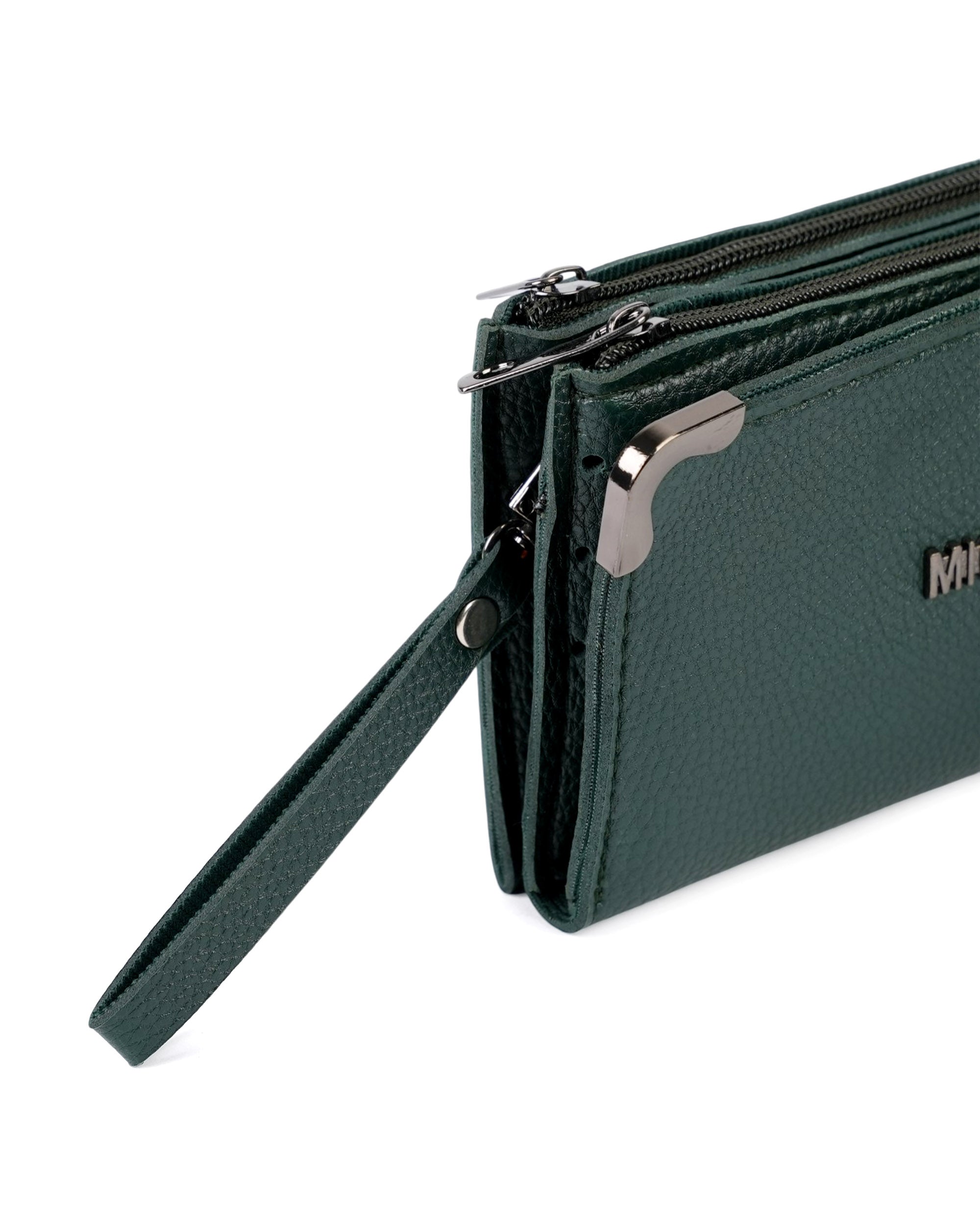 Women's Double Zipper Wallet