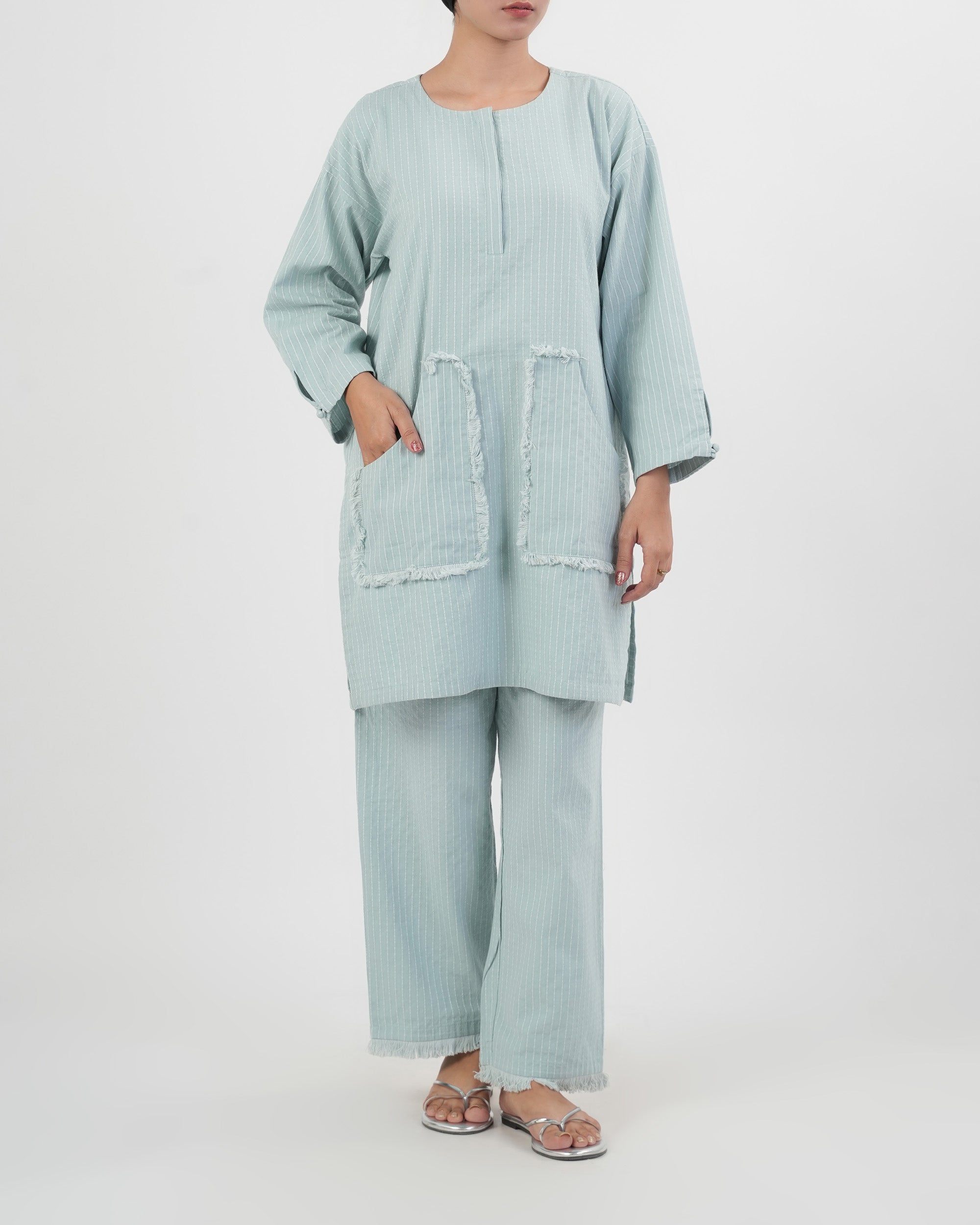 Eminent Women's Fusion Dyed 2 Pc Suit