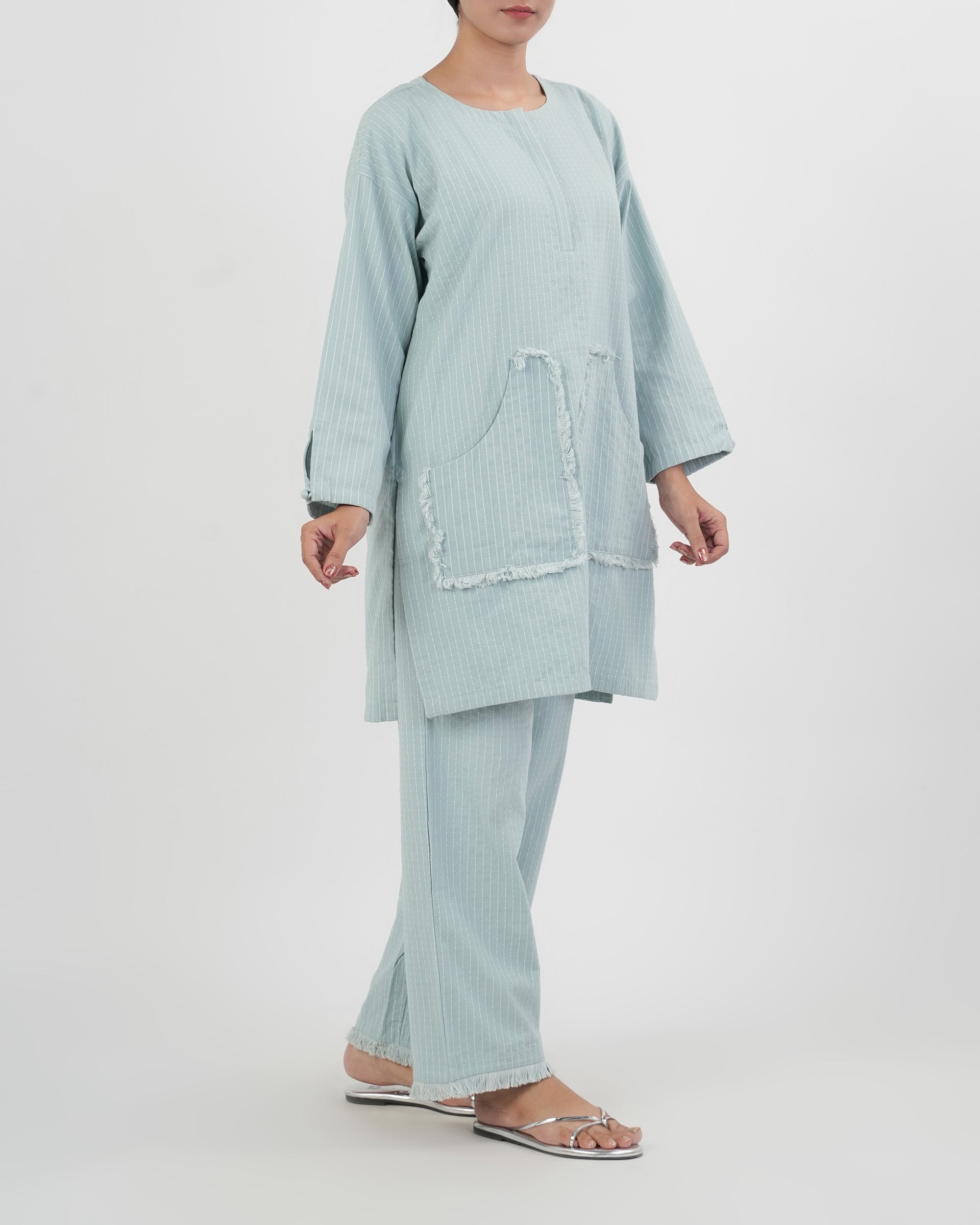Eminent Women's Fusion Dyed 2 Pc Suit