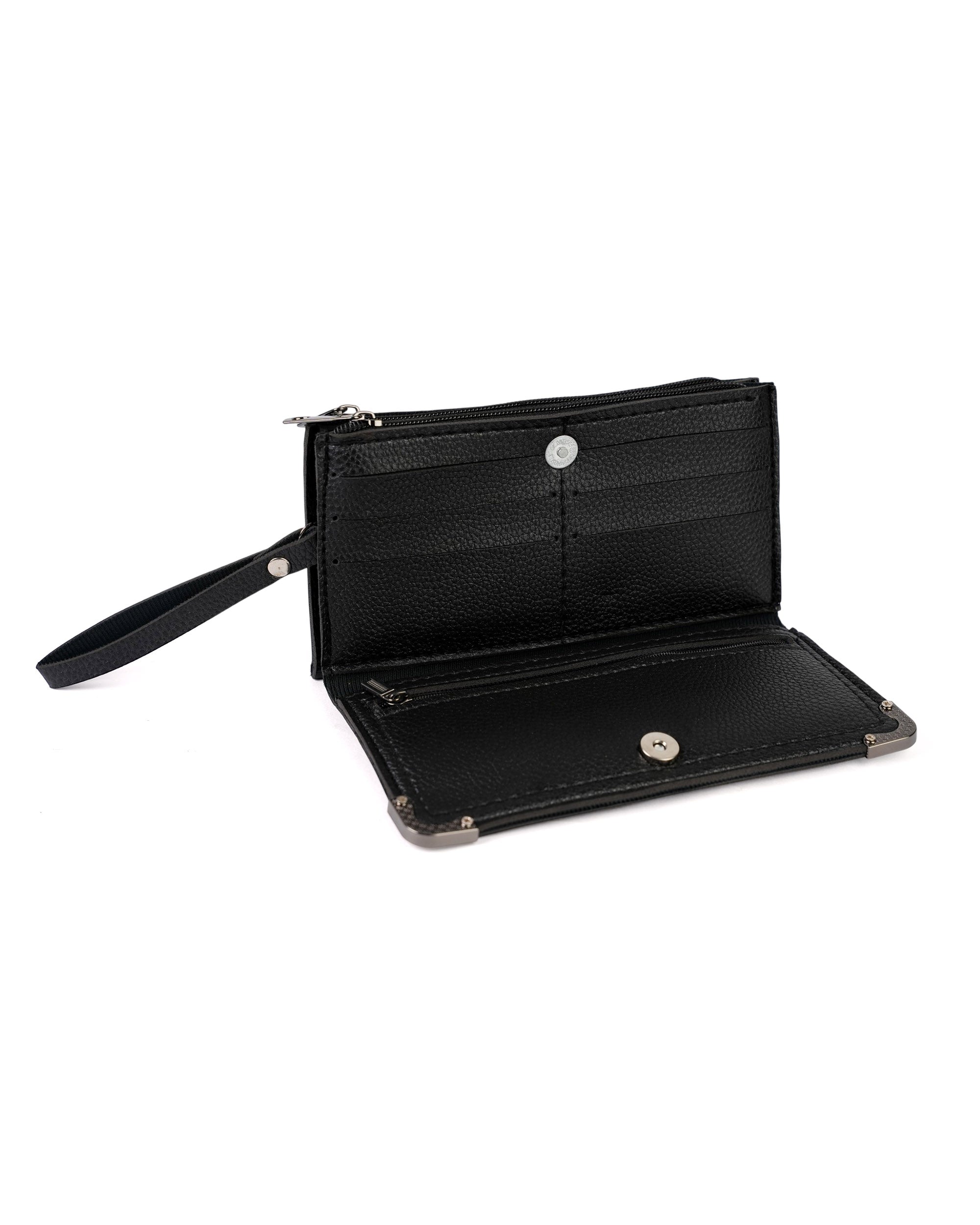 Women's Double Zipper Wallet