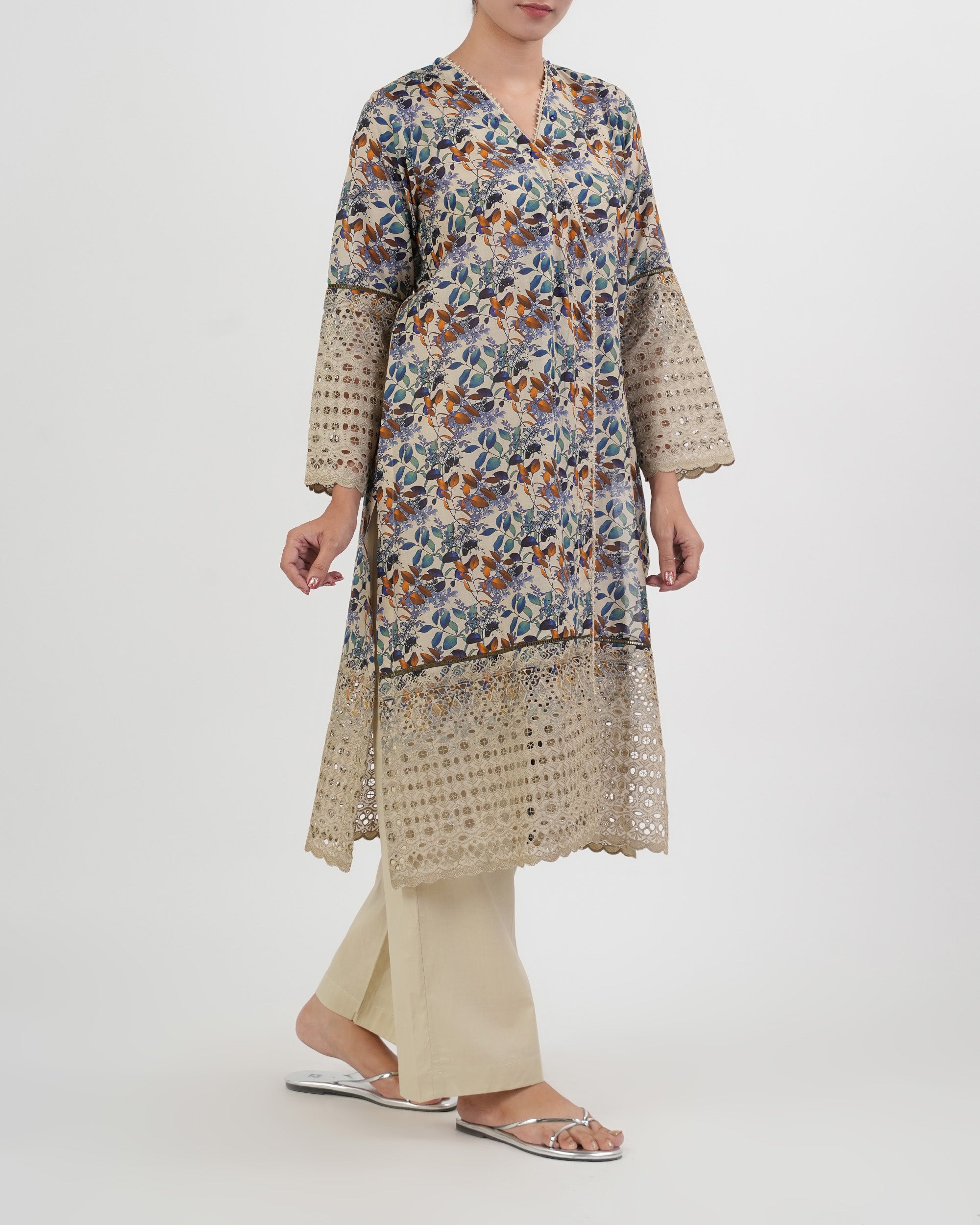 Eminent Women's Essential Printed 2 Pc Suit