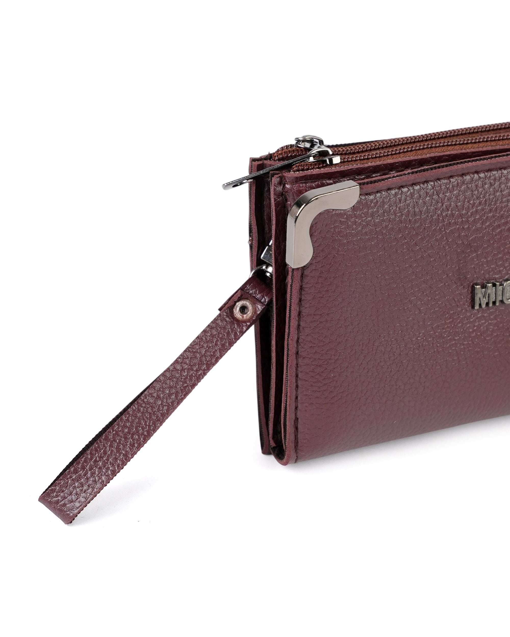 Women's Double Zipper Wallet