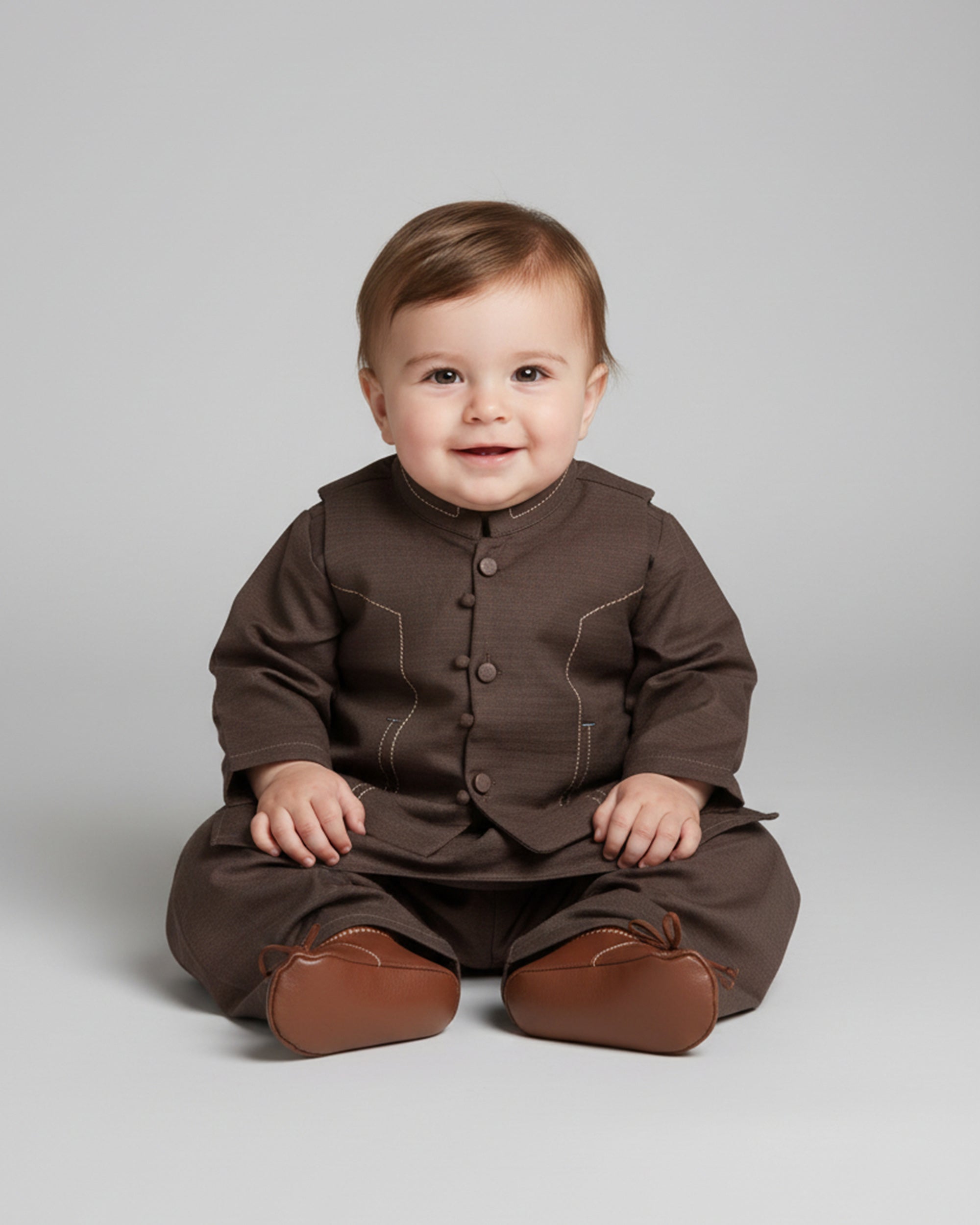 Newborn Boys’ Waistcoat Suit, Newborn Boys Shalwar Suits, Chase Value, Chase Value