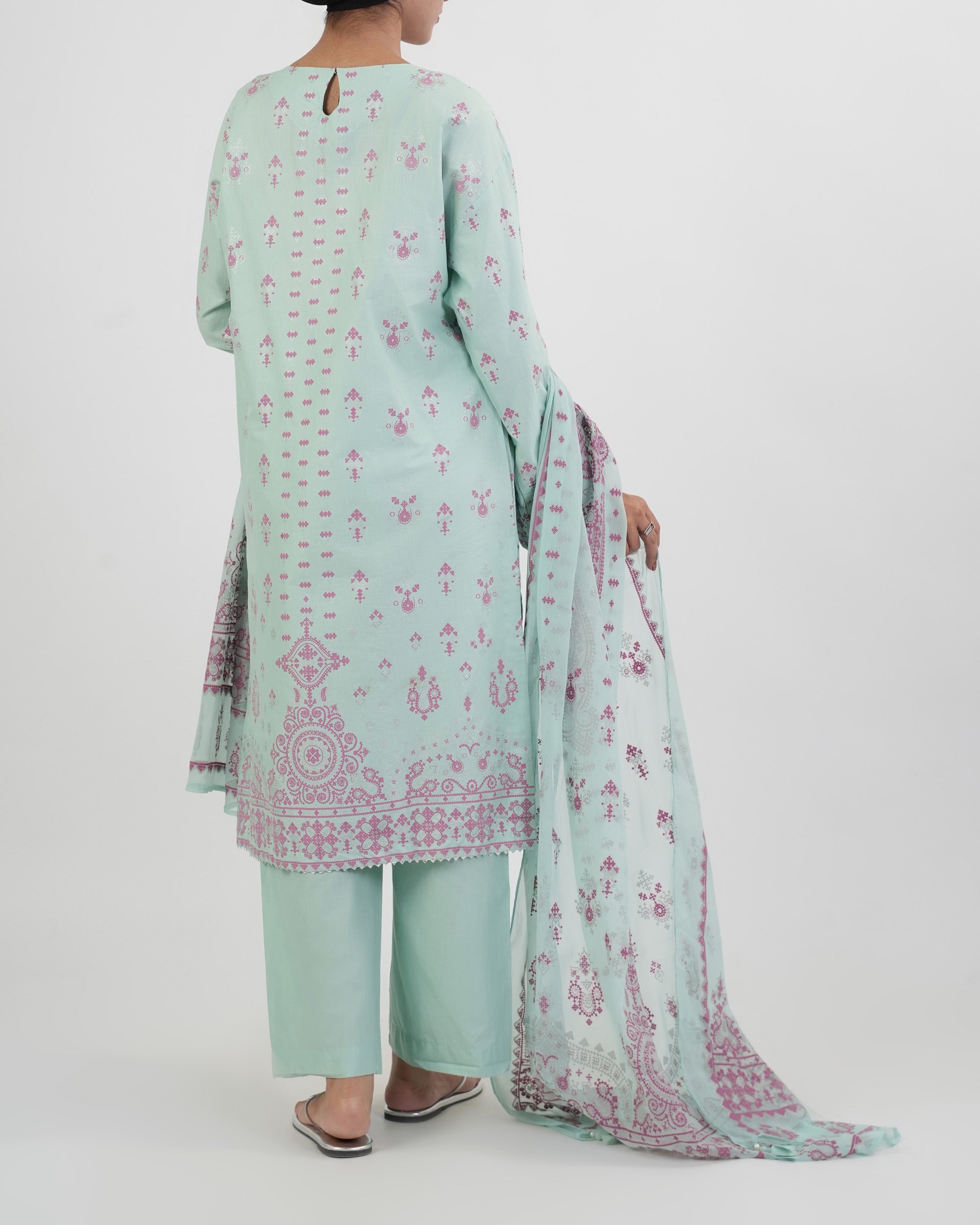 Eminent Women's Essential Printed 3Pc Suit