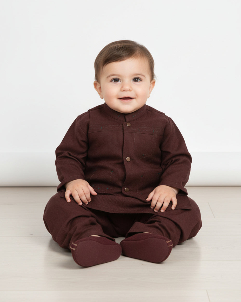 Newborn Boys’ Waistcoat Suit, Newborn Boys Shalwar Suits, Chase Value, Chase Value
