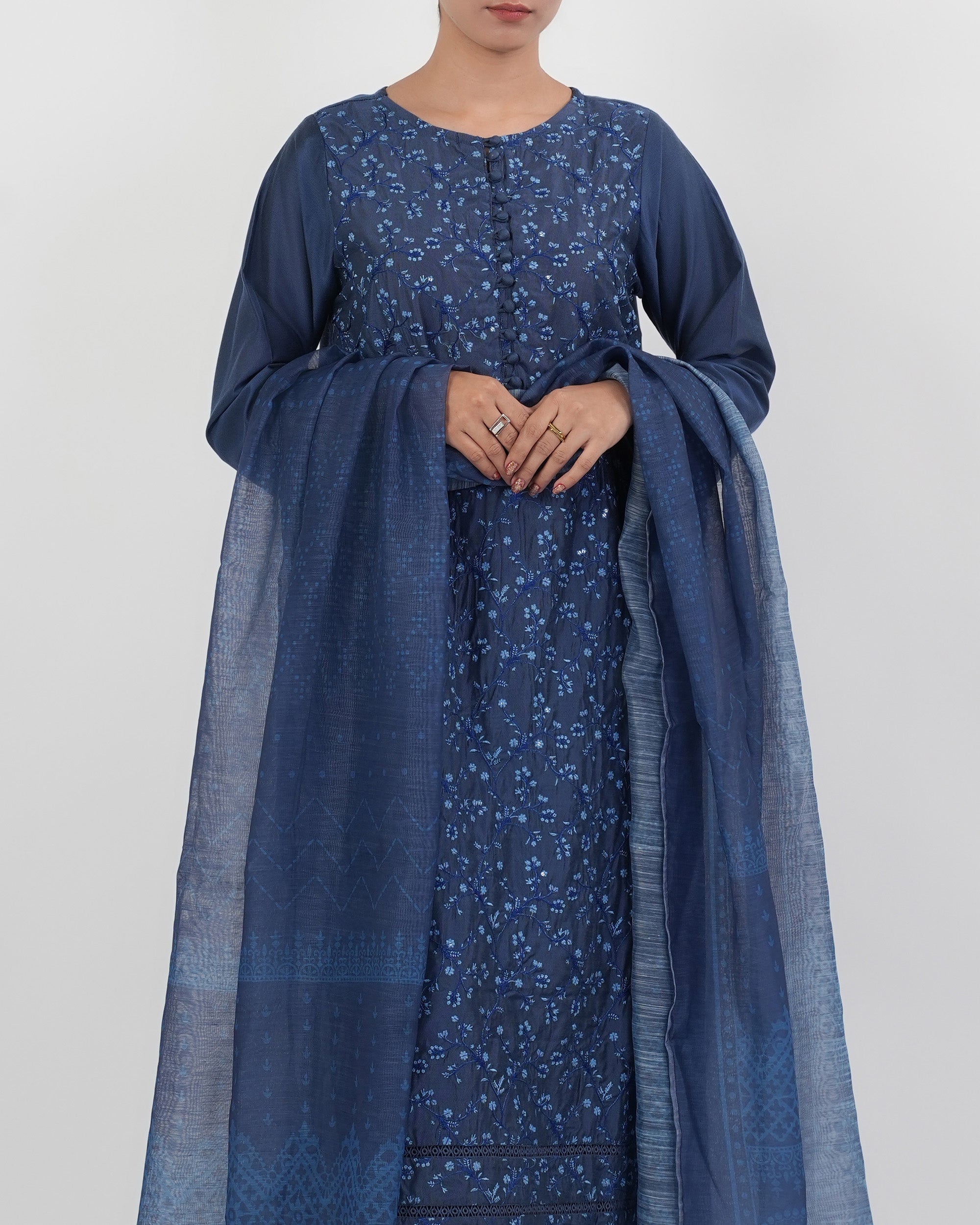 Eminent Women's Signature Embroidered 3Pc Suit