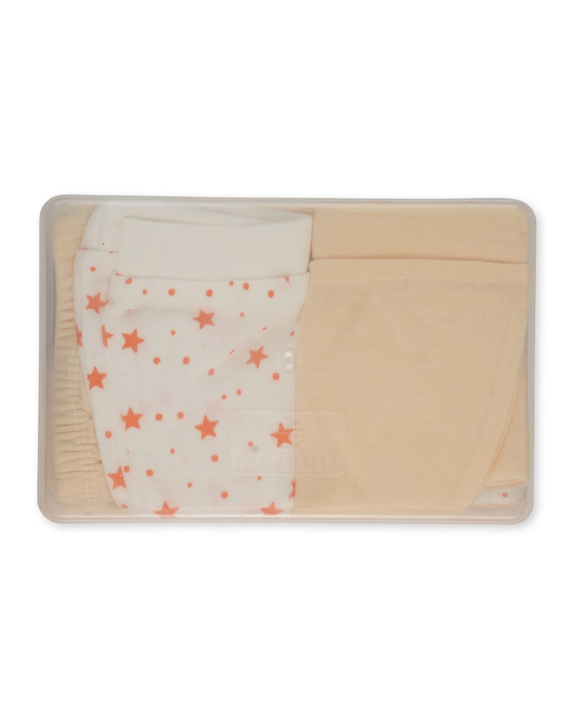 Newborn 4 Pcs Set Box, Newborn Gift Set, Chase Value, Chase Value