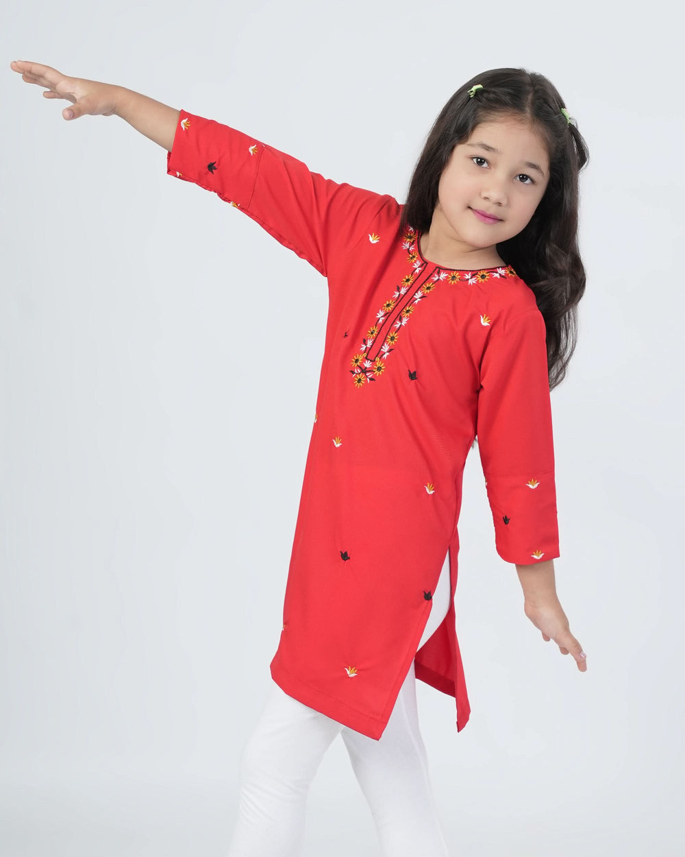 Valuables Girl’s Embroidered Kurti, Girls Kurti, Chase Value, Chase Value