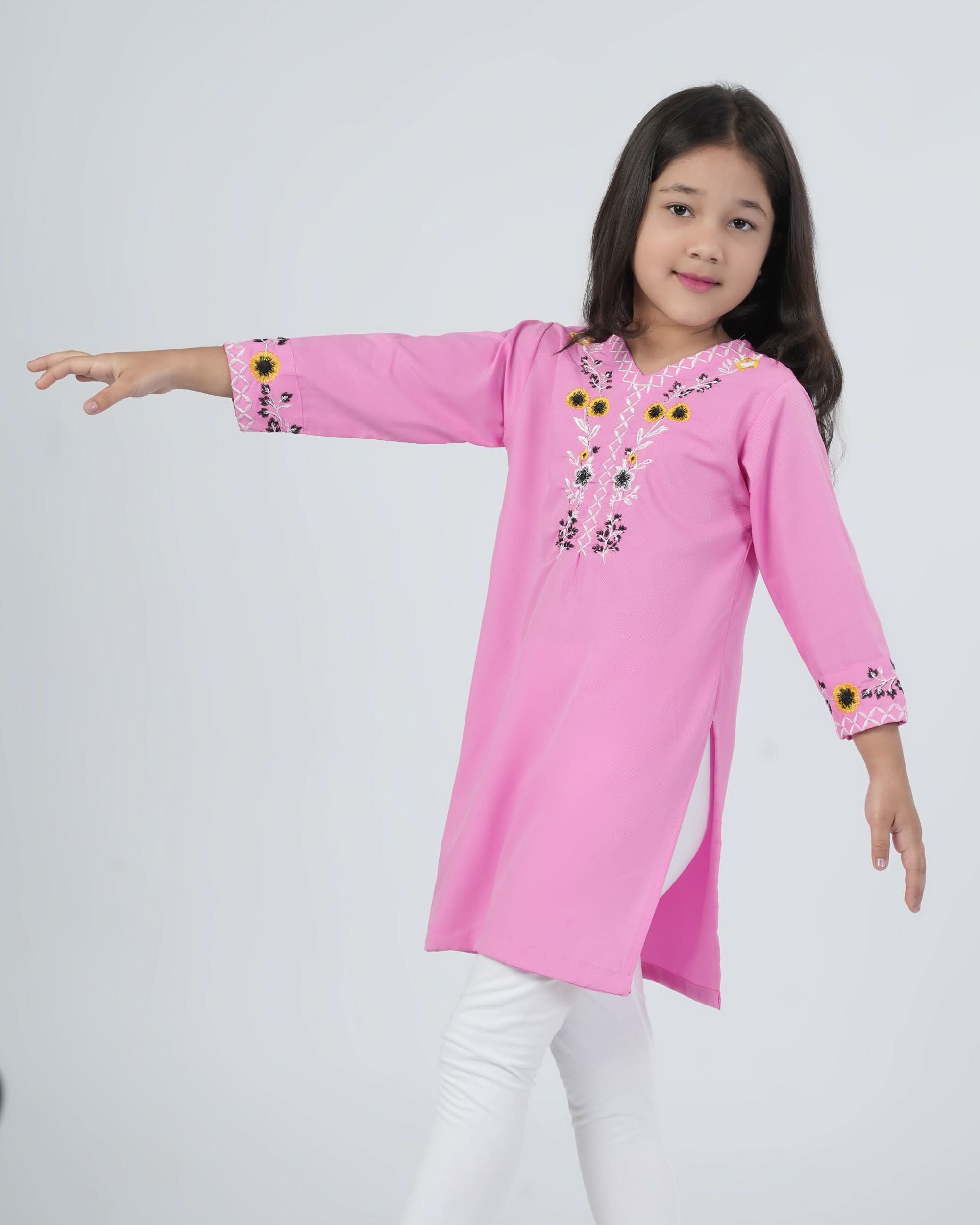 Valuables Girl’s Embroidered Kurti, Girls Kurti, Chase Value, Chase Value