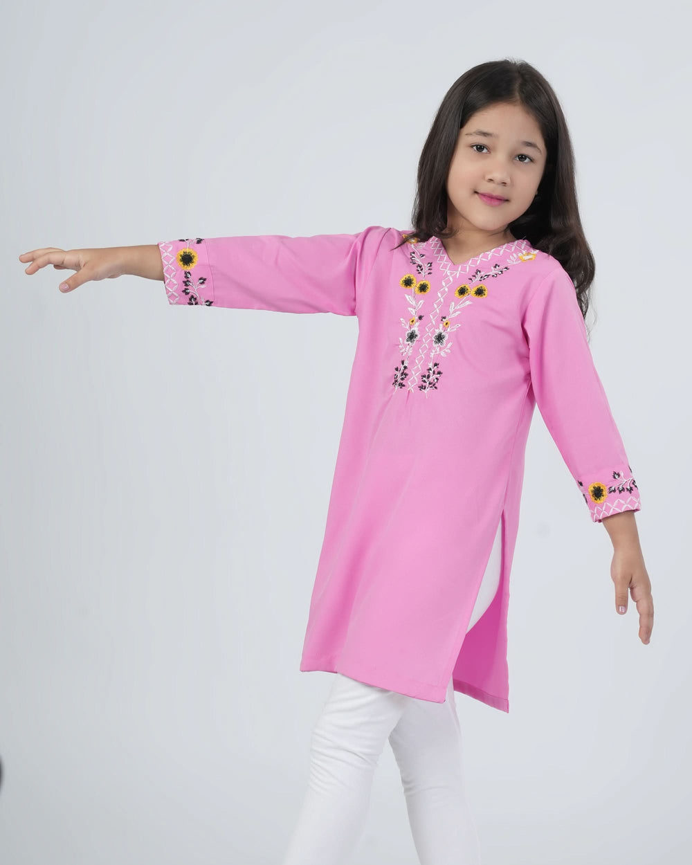 Valuables Girl’s Embroidered Kurti, Girls Kurti, Chase Value, Chase Value