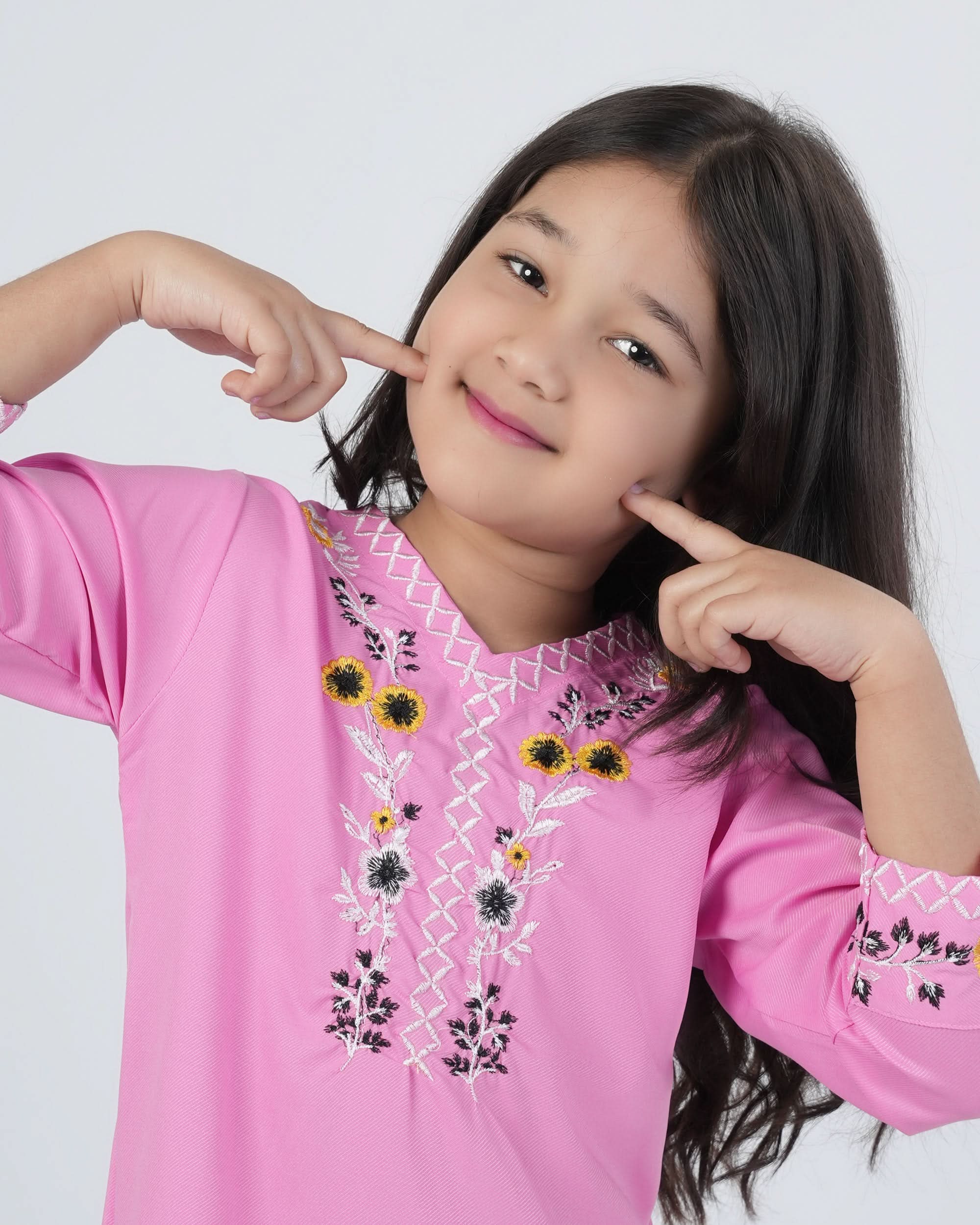 Valuables Girl’s Embroidered Kurti, Girls Kurti, Chase Value, Chase Value
