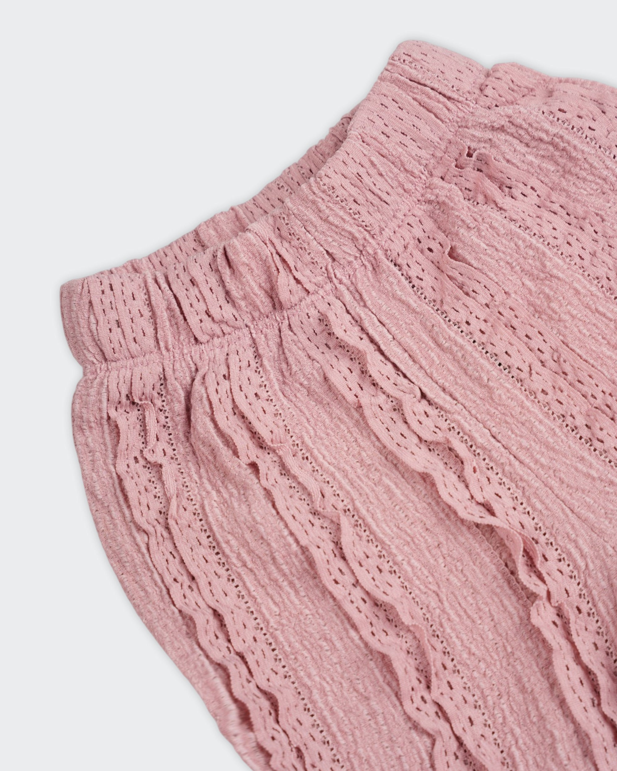 Eminent Newborn Girls Knitted Night Trousers