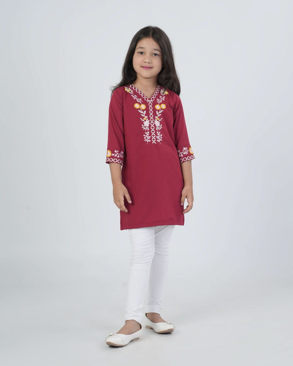 Valuables Girl’s Embroidered Kurti, Girls Kurti, Chase Value, Chase Value