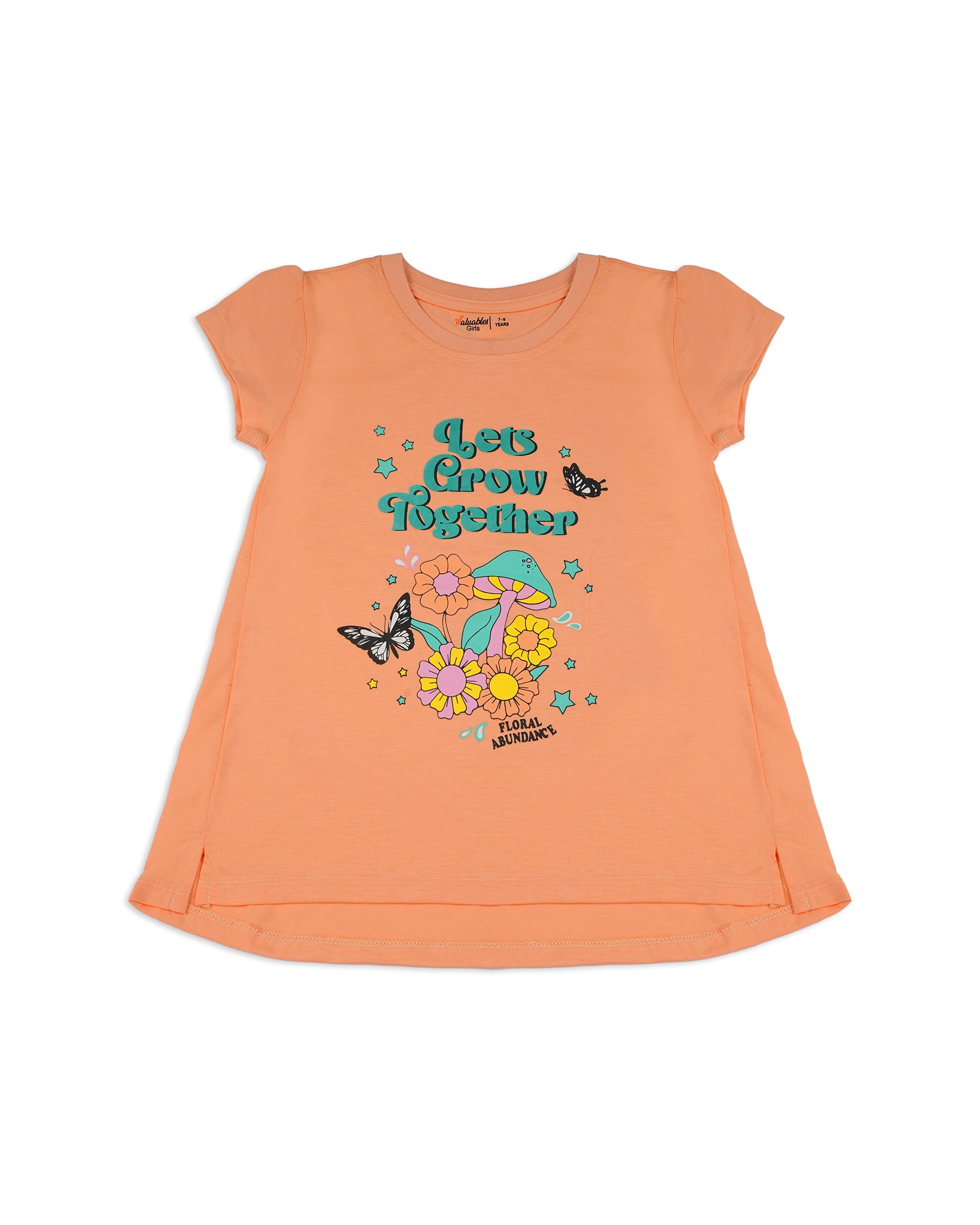 Valuables Girls Half Sleeves T-Shirt, Girls T-Shirts, Chase Value, Chase Value