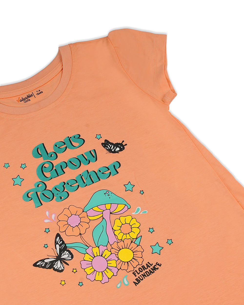 Valuables Girls Half Sleeves T-Shirt, Girls T-Shirts, Chase Value, Chase Value