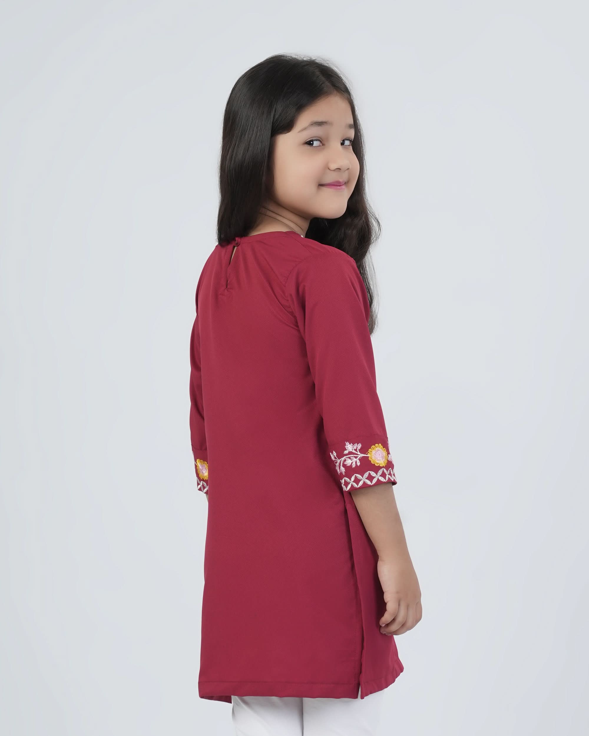 Valuables Girl’s Embroidered Kurti, Girls Kurti, Chase Value, Chase Value