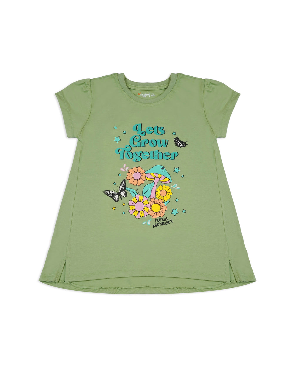 Valuables Girls Half Sleeves T-Shirt, Girls T-Shirts, Chase Value, Chase Value