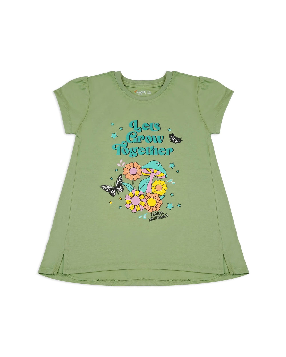 Valuables Girls Half Sleeves T-Shirt, Girls T-Shirts, Chase Value, Chase Value
