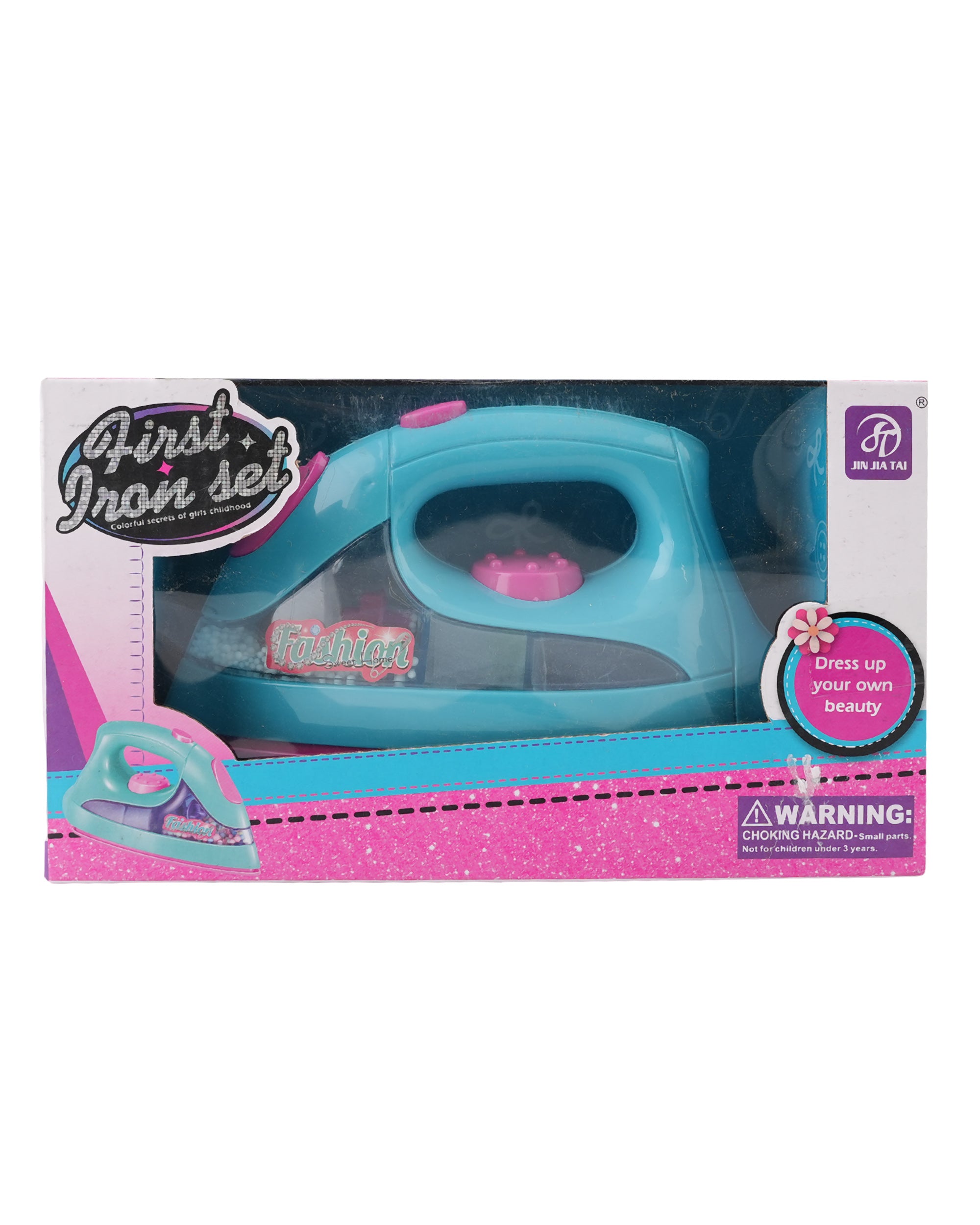 Battery Operated Iron with Light and Music