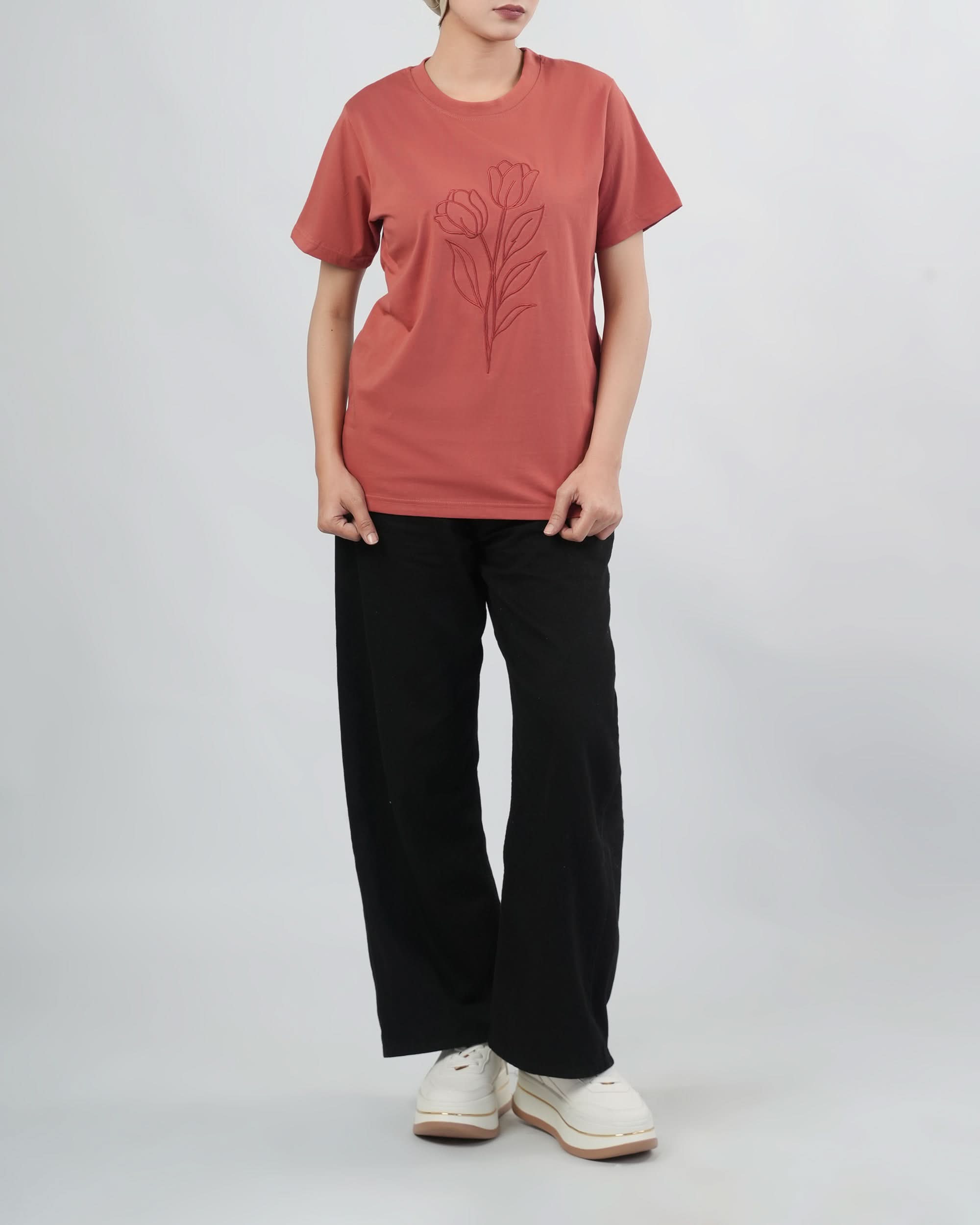Eminent Women's Half Sleeves T-Shirt, Women T-Shirts & Tops, Eminent, Chase Value