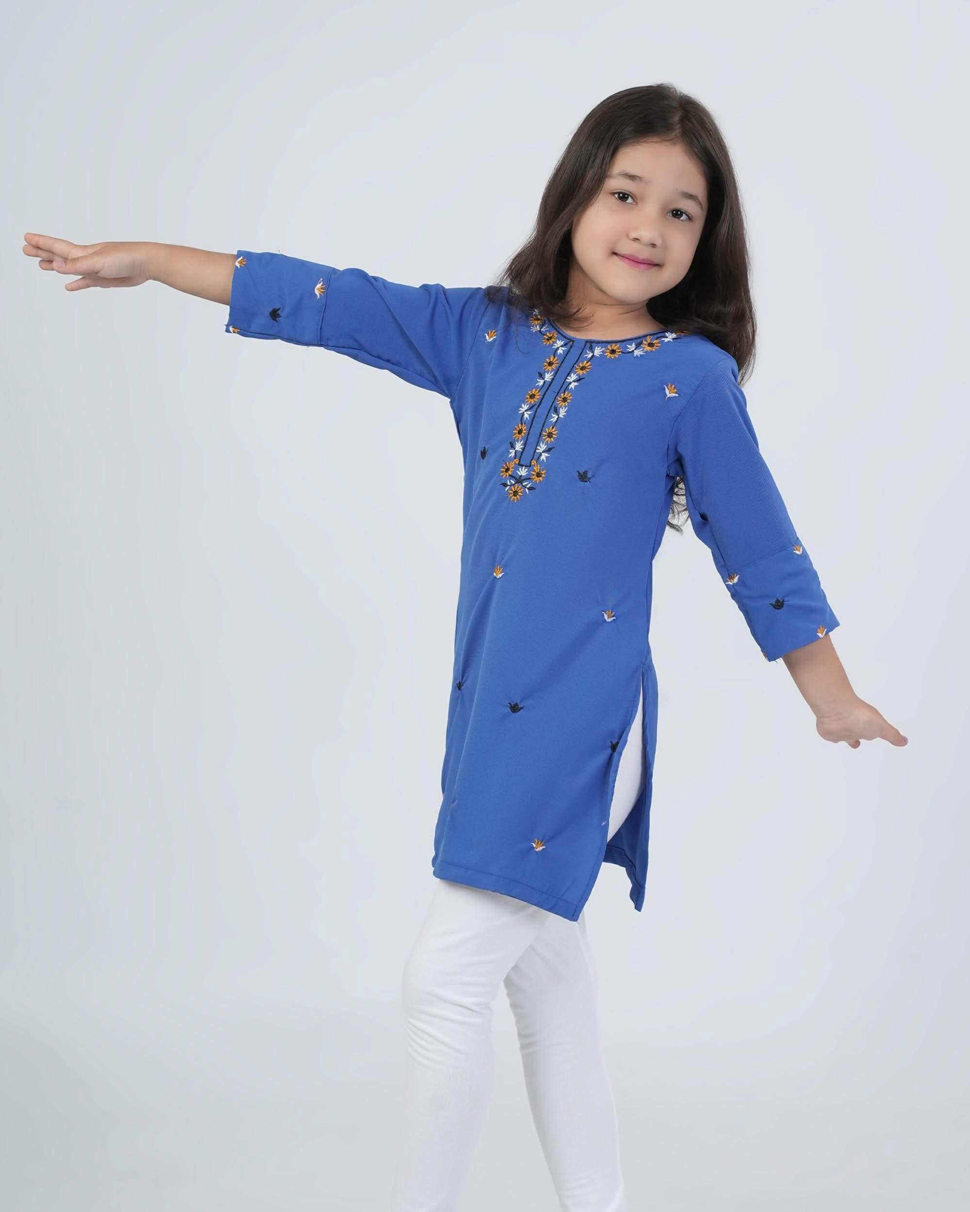 Valuables Girl’s Embroidered Kurti, Girls Kurti, Chase Value, Chase Value