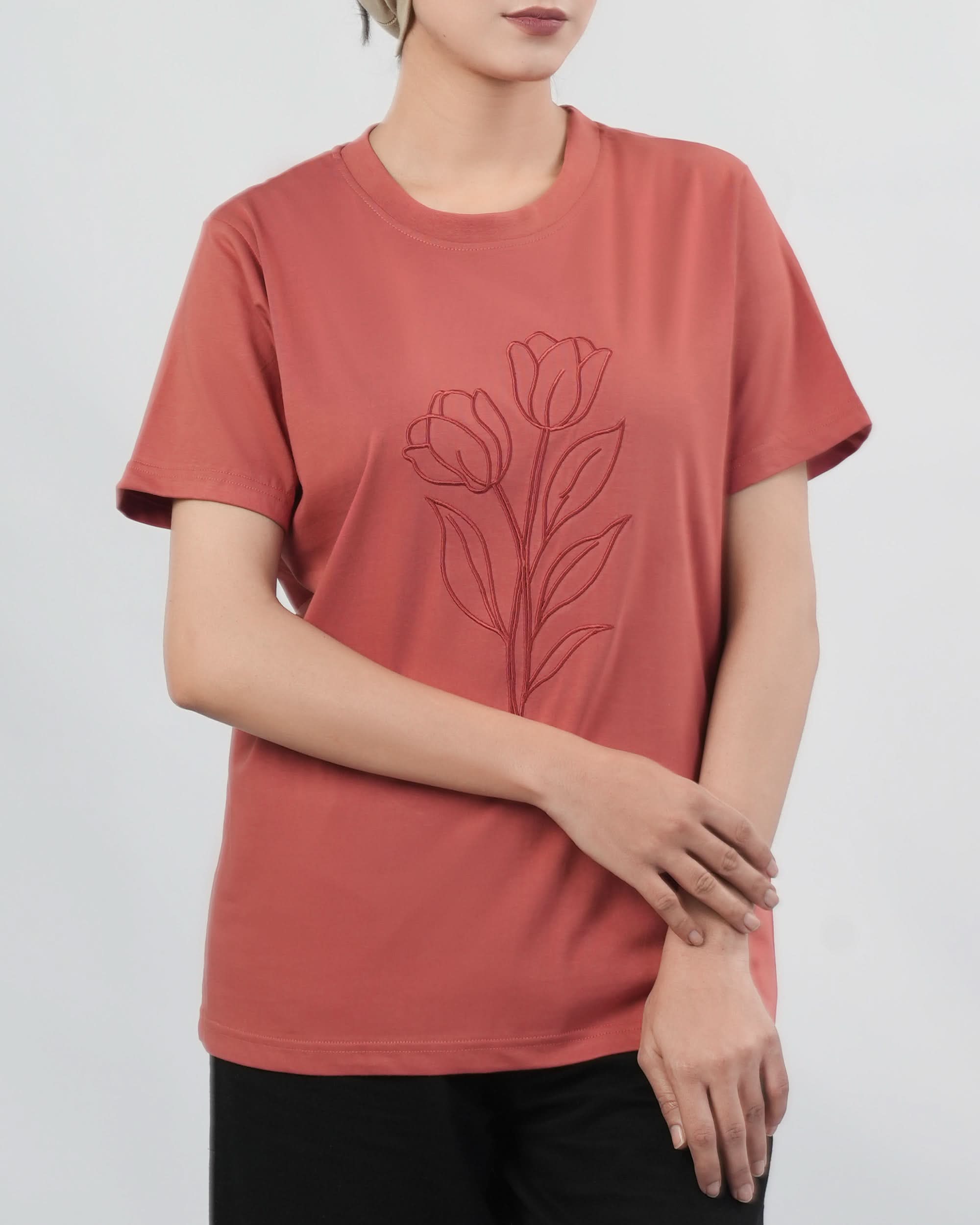 Eminent Women's Half Sleeves T-Shirt, Women T-Shirts & Tops, Eminent, Chase Value