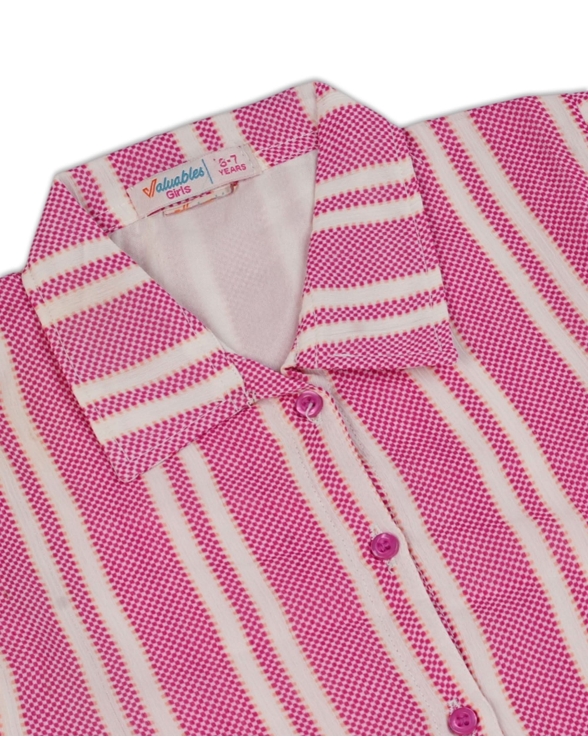 Valuables Girls Half Sleeves Woven Top, Girls Tops, Chase Value, Chase Value
