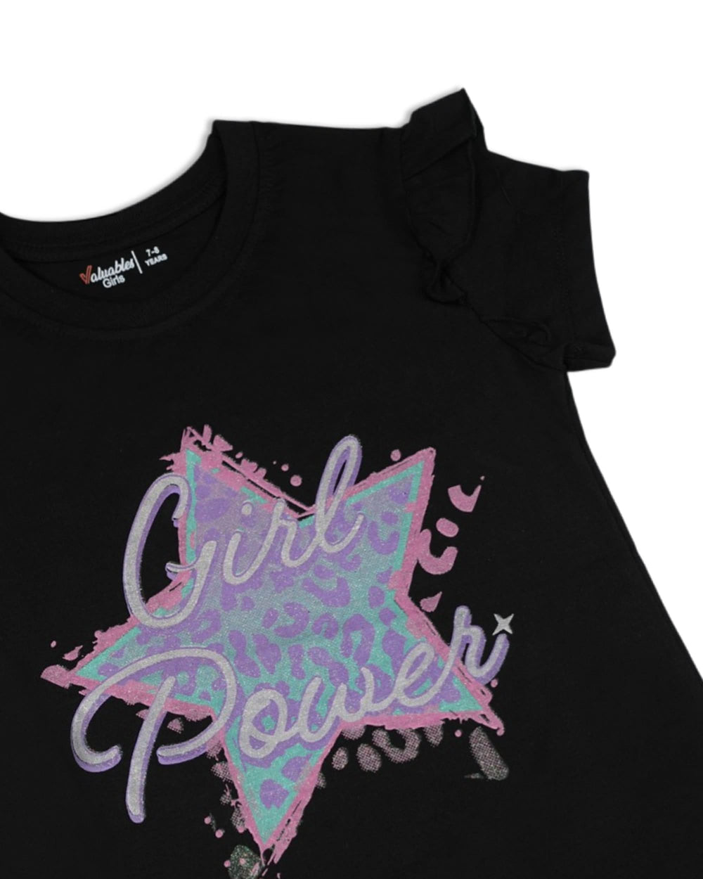Valuables Girls Half Sleeves T-Shirt, Girls T-Shirts, Chase Value, Chase Value