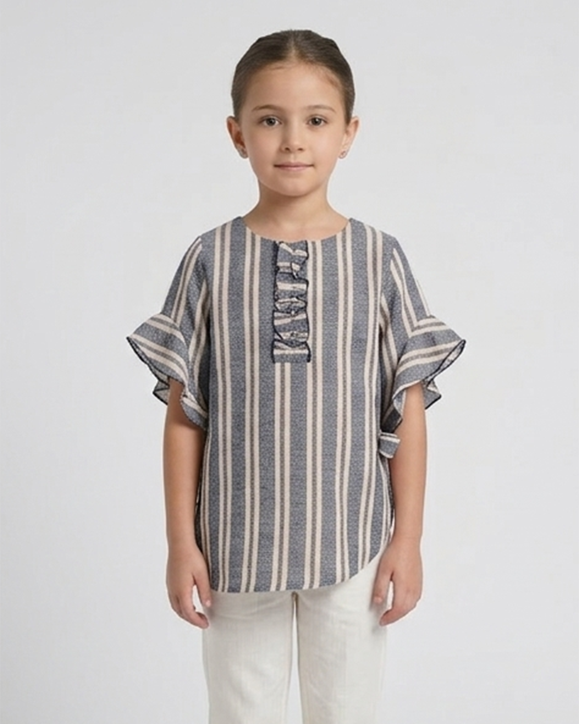Valuables Girls Half Sleeves Woven Top, Girls Tops, Chase Value, Chase Value