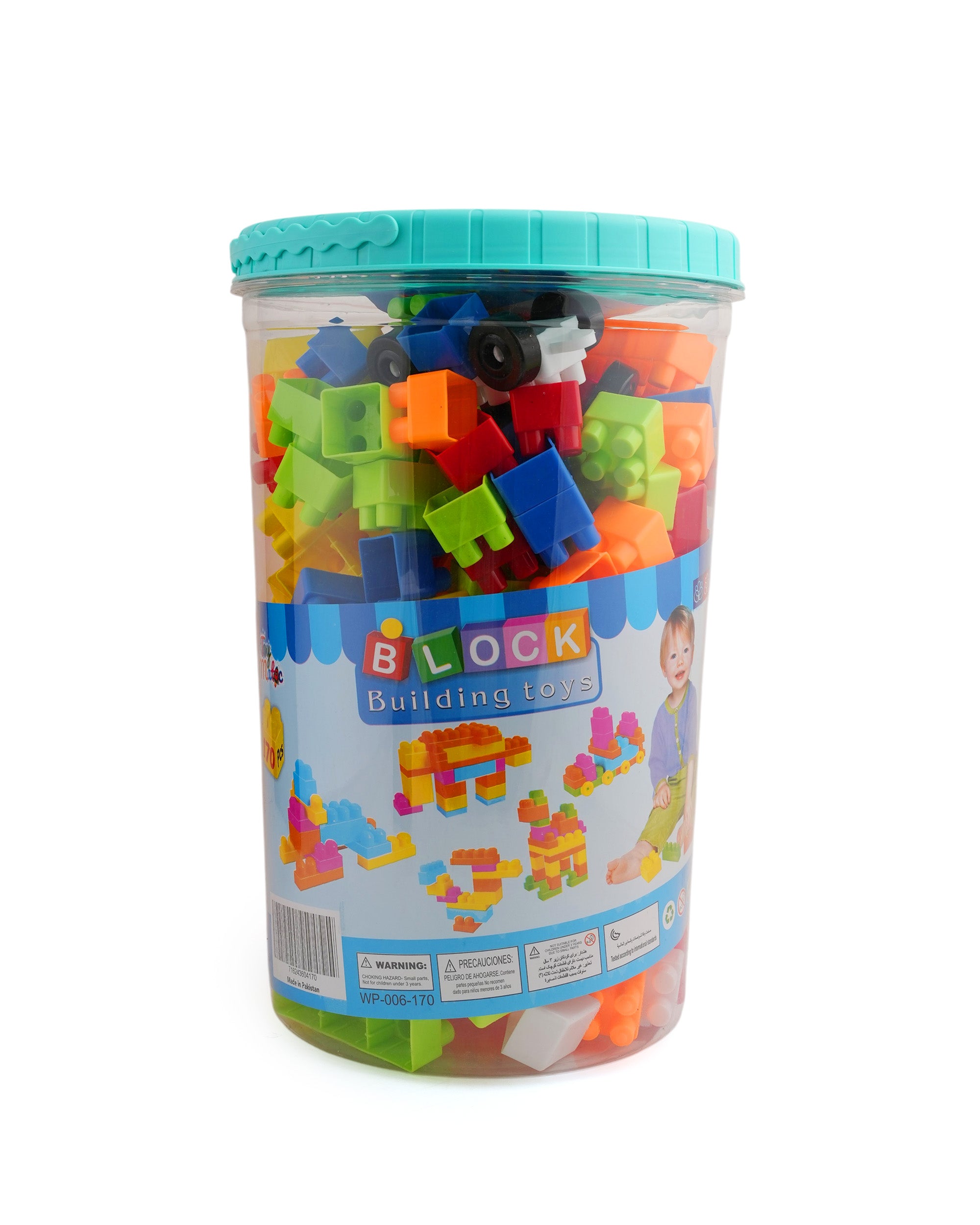 Building Blocks Bucket – 170 Pieces