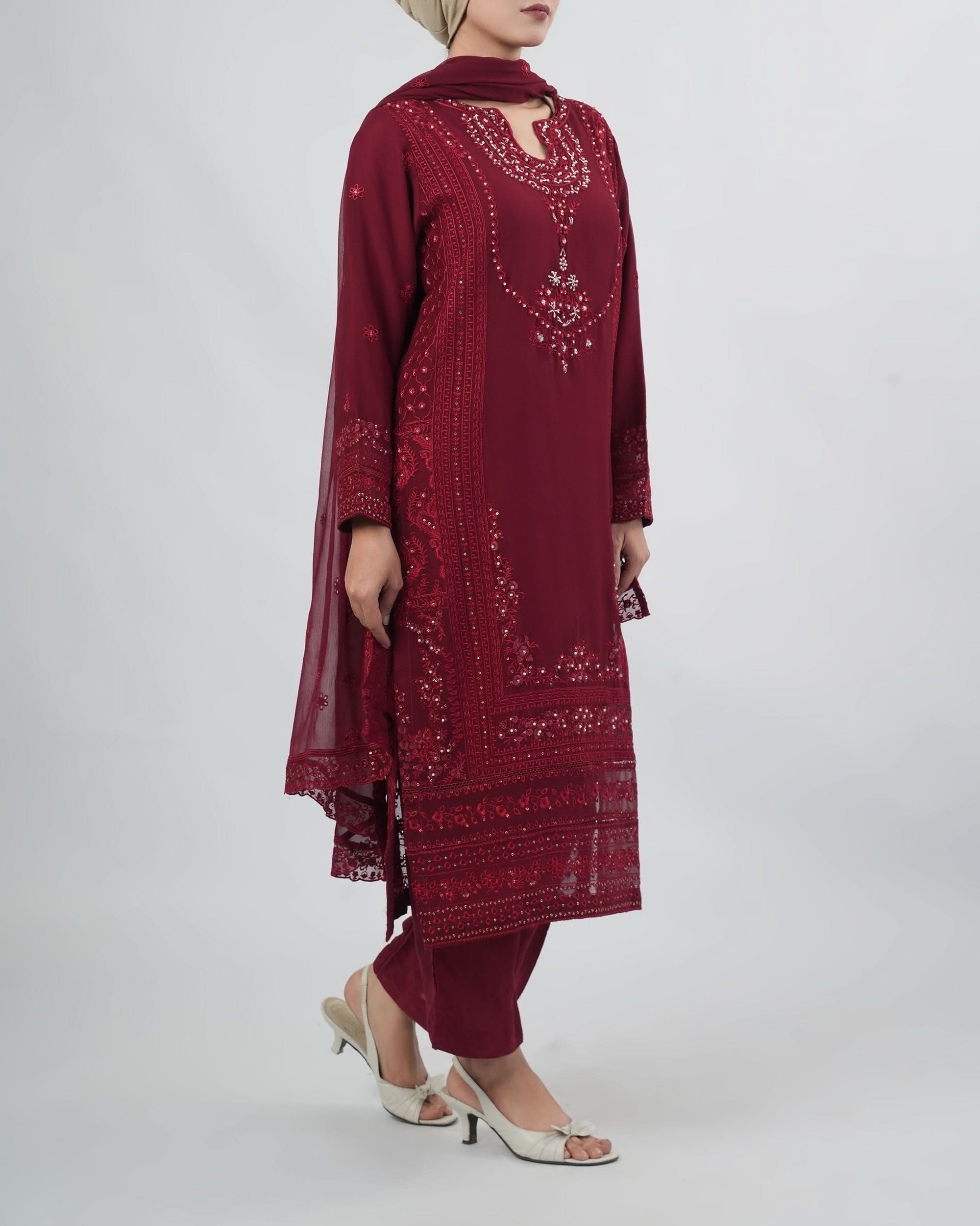Eminent Women's  Heavy Formal Luxury 3Pcs Suit, Women Shalwar Suits, Eminent, Chase Value