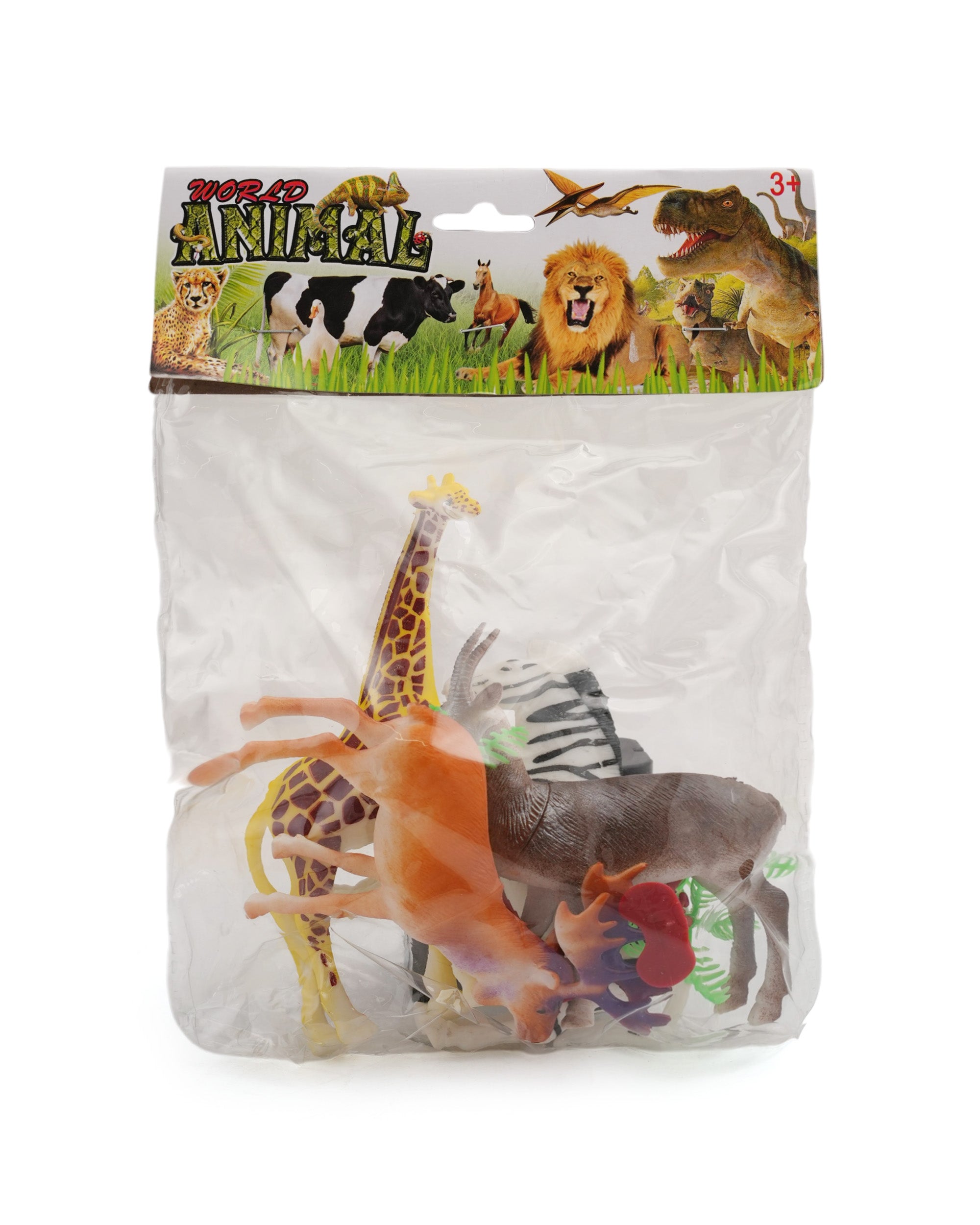 Animal Toy Set - 4 Pcs