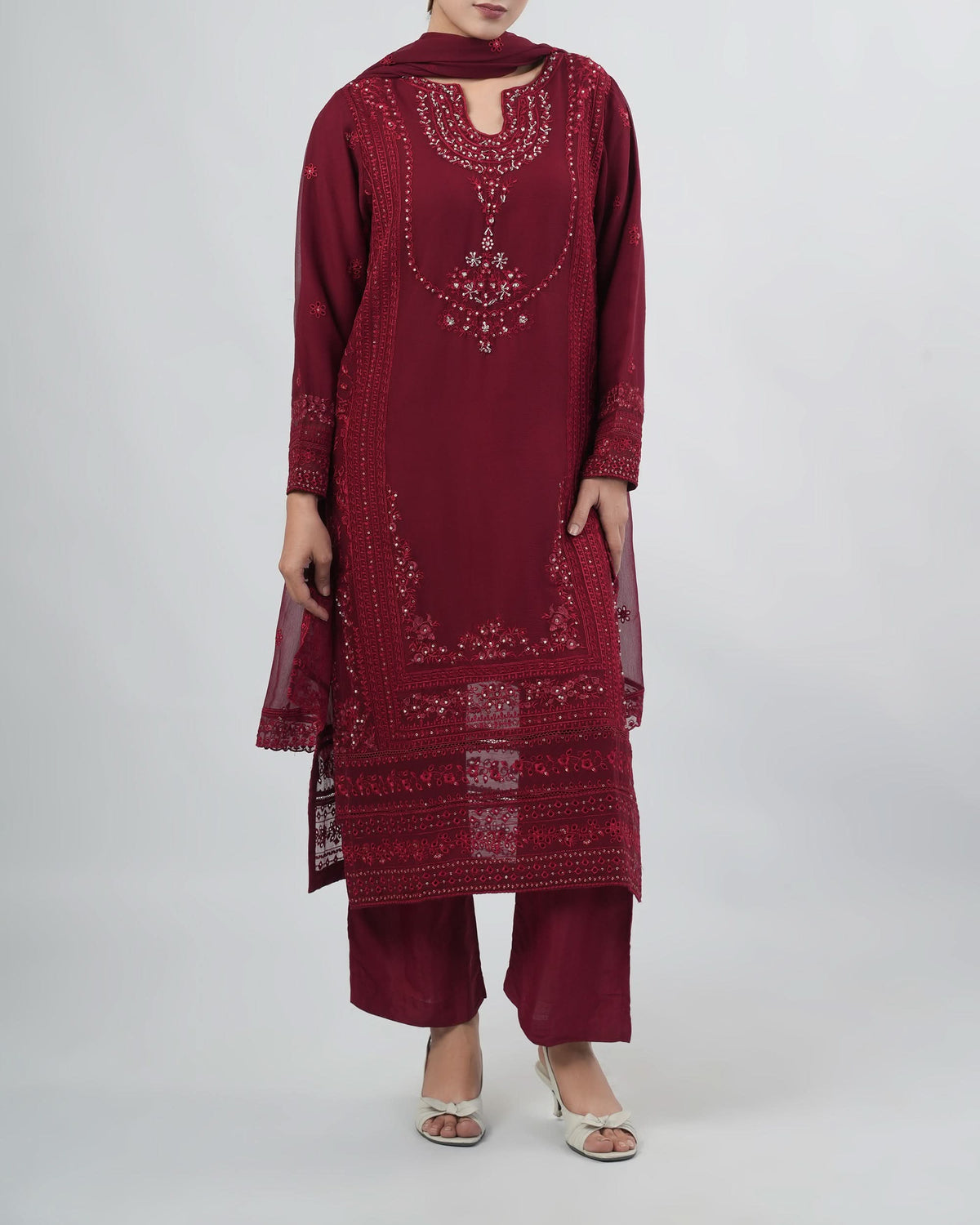Eminent Women's  Heavy Formal Luxury 3Pcs Suit, Women Shalwar Suits, Eminent, Chase Value