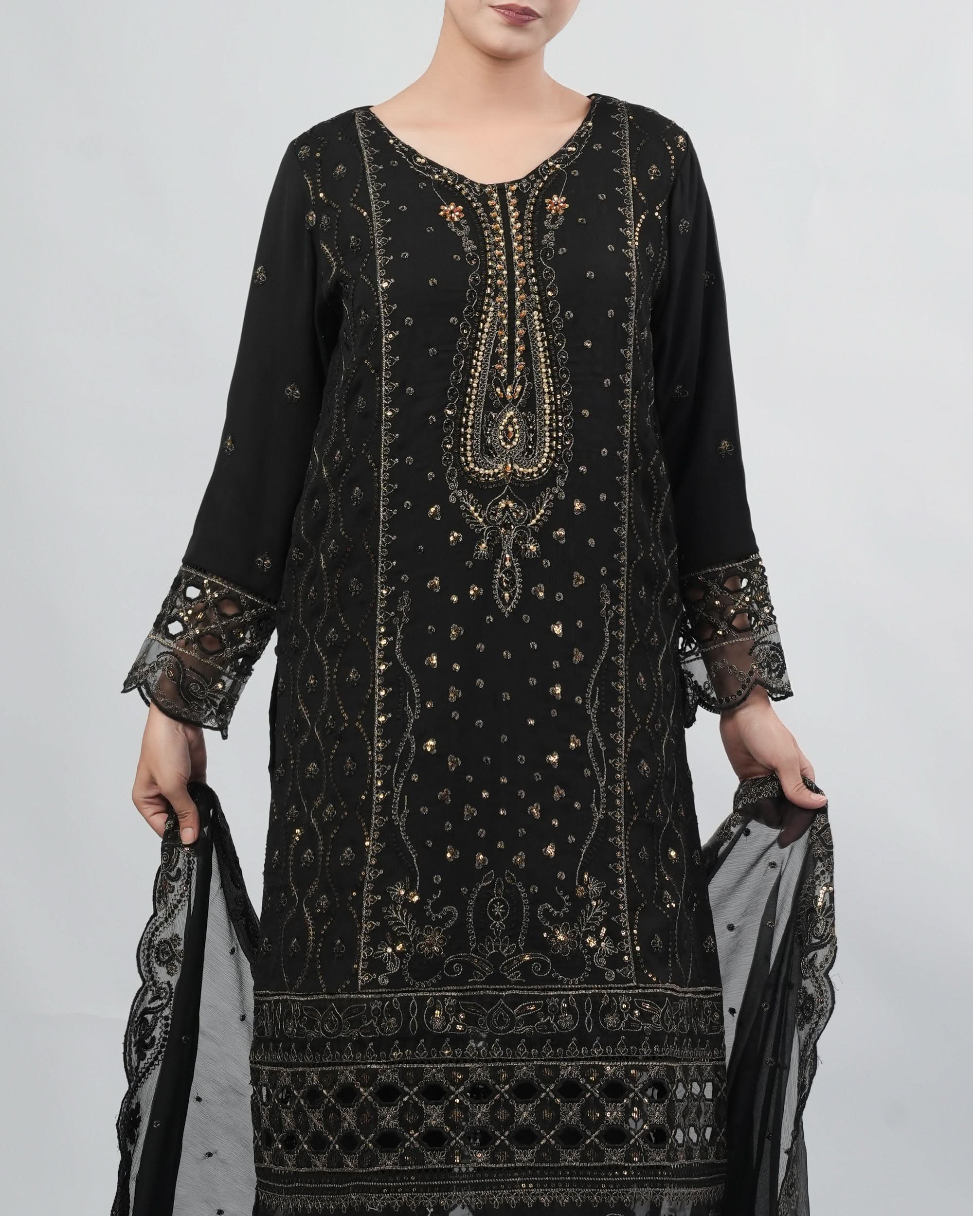 Eminent Women's  Heavy Formal Luxury 3Pcs Suit, Women Shalwar Suits, Eminent, Chase Value